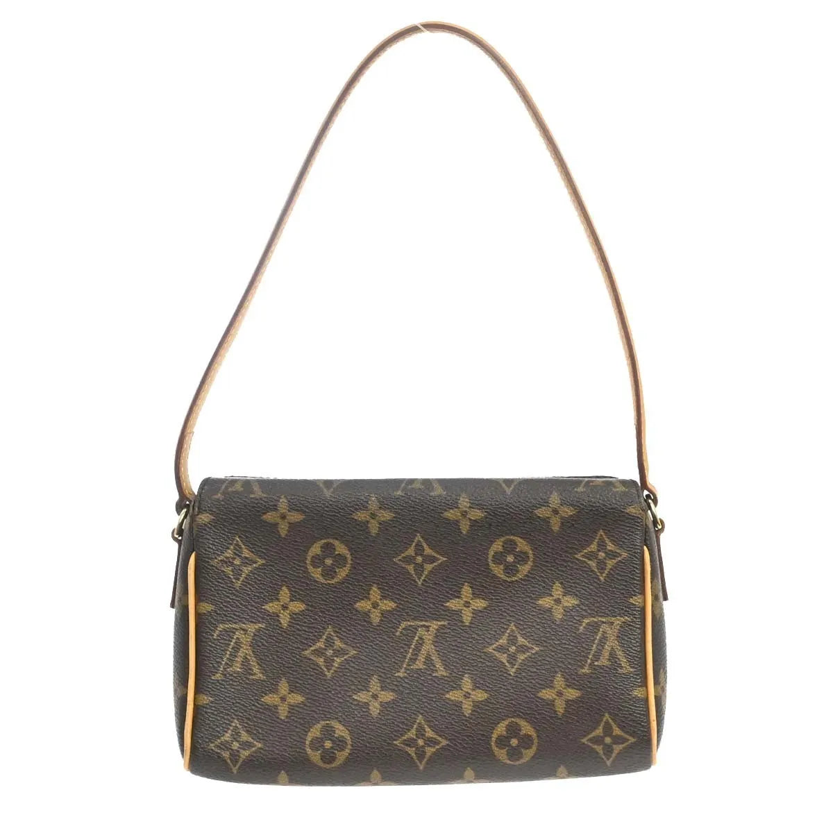 Louis Vuitton Recital Monogram Canvas Brown Canvas Shoulder Bag Bag (Pre-Owned)
