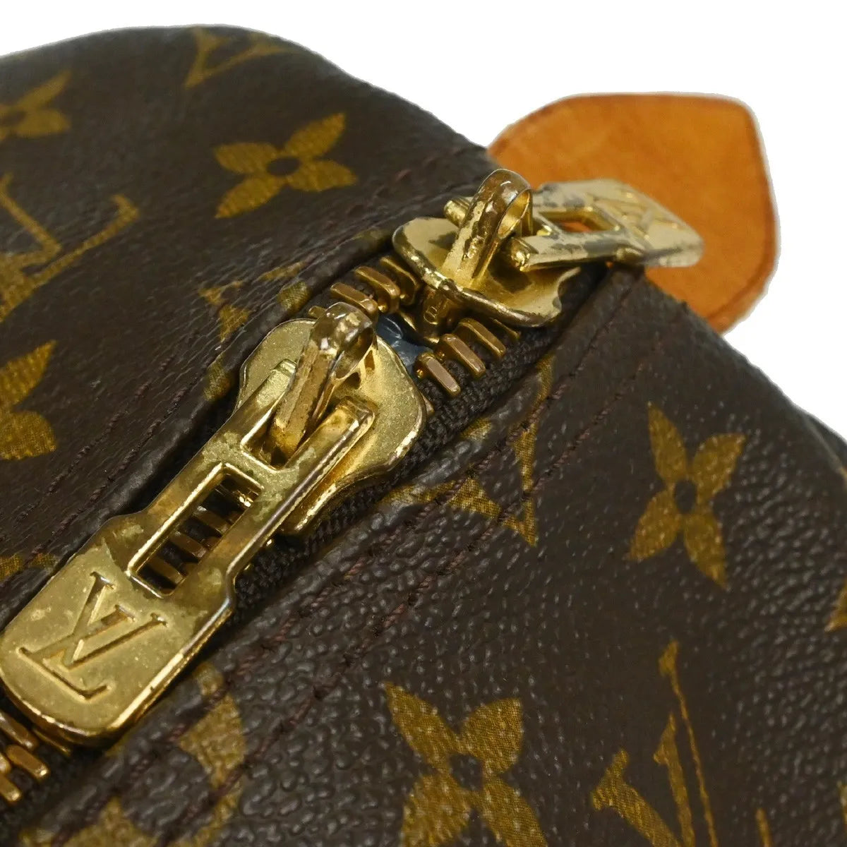 Louis Vuitton Keepall Bag Monogram Canvas Brown Canvas Travel Bag Bag (Pre-Owned)