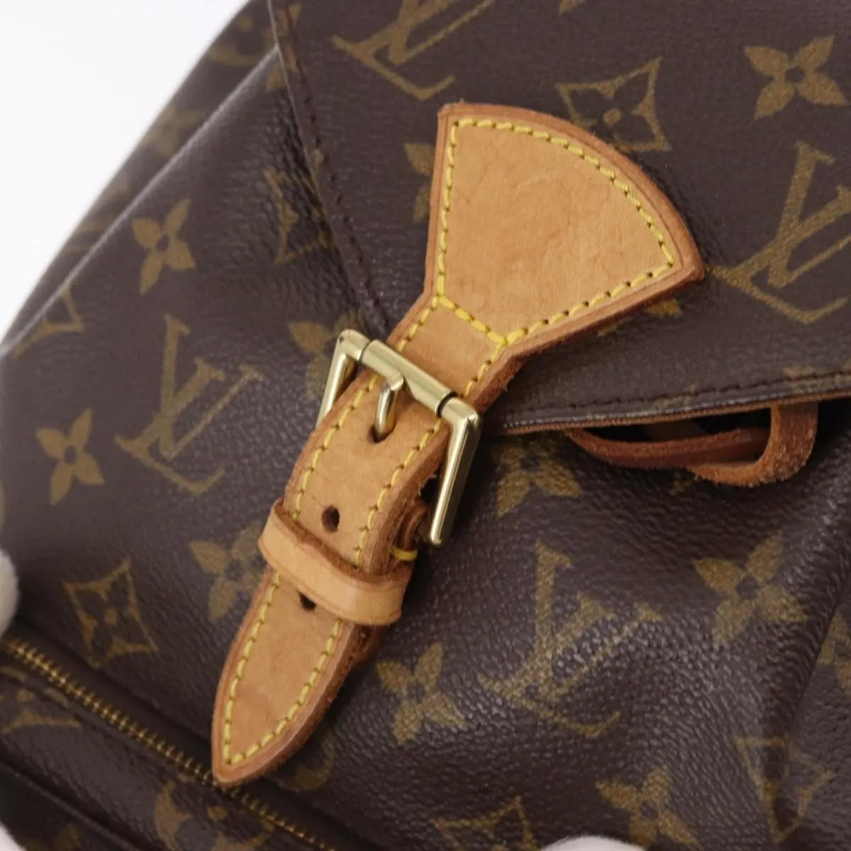 Louis Vuitton Montsouris Monogram Brown Canvas Backpack Bag (Pre-Owned)