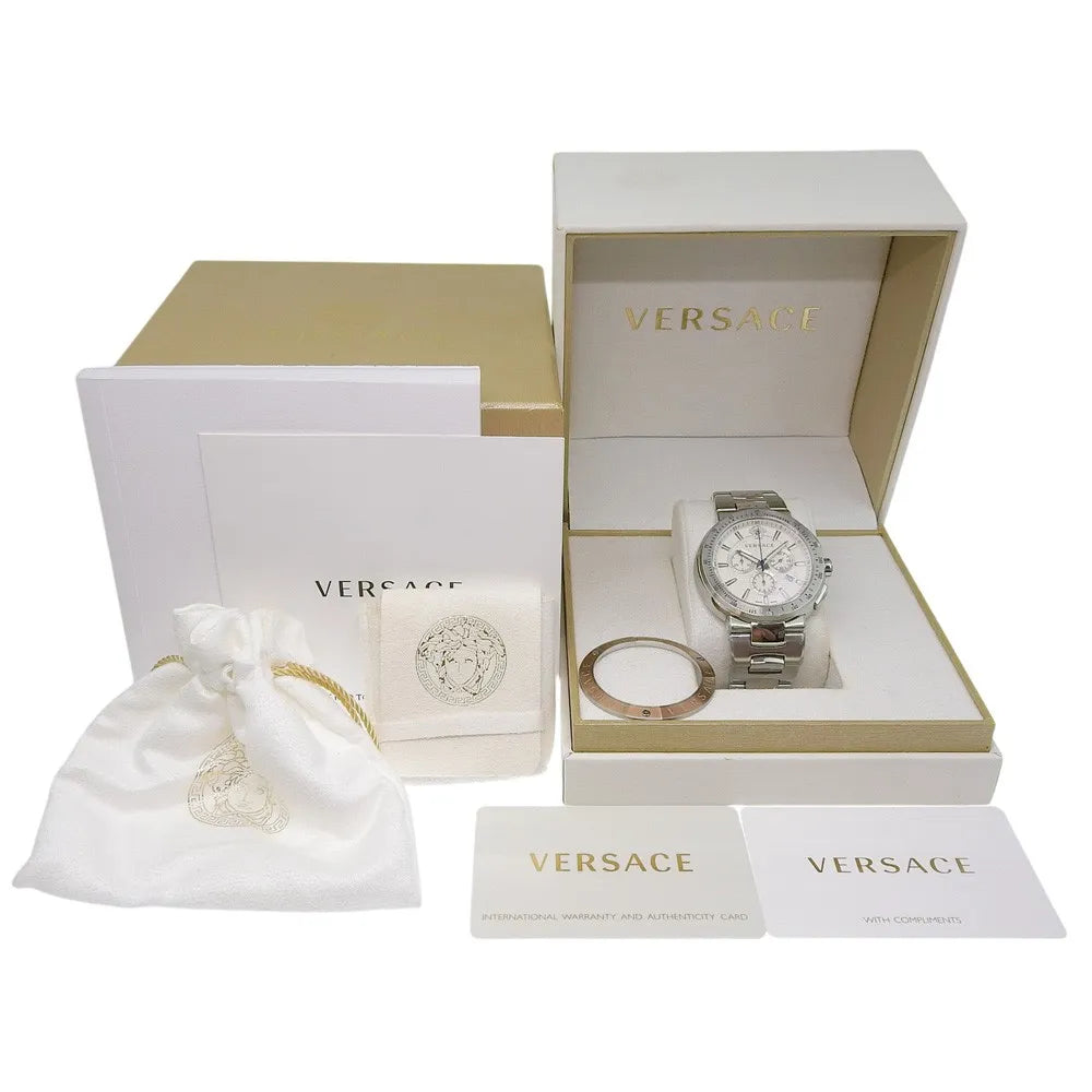 Versace Urban Mystique Chronograph Quartz Stainless Steel Watch (Pre-Owned)