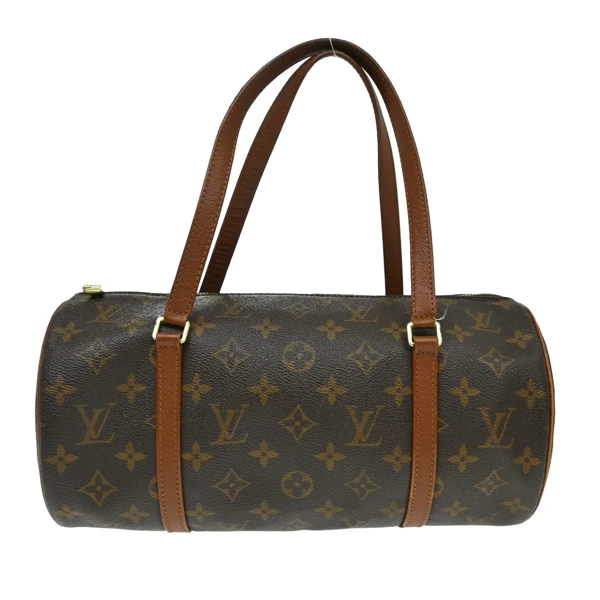 Louis Vuitton Papillon Handbag Monogram Canvas Brown Canvas Handbag (Pre-Owned)