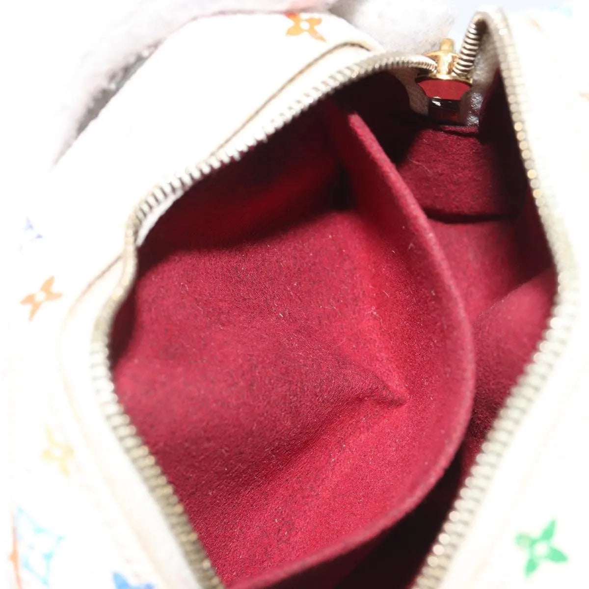 Louis Vuitton Wapity Trousse Monogram Multicolor White Canvas Clutche & Pouche Bag (Pre-Owned)
