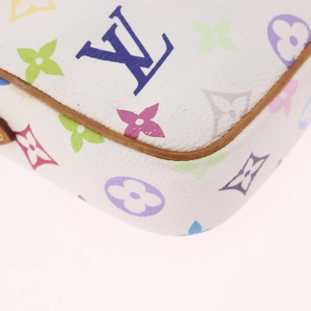 Louis Vuitton Rift Monogram Multicolor White Canvas Shoulder Bag Bag (Pre-Owned)