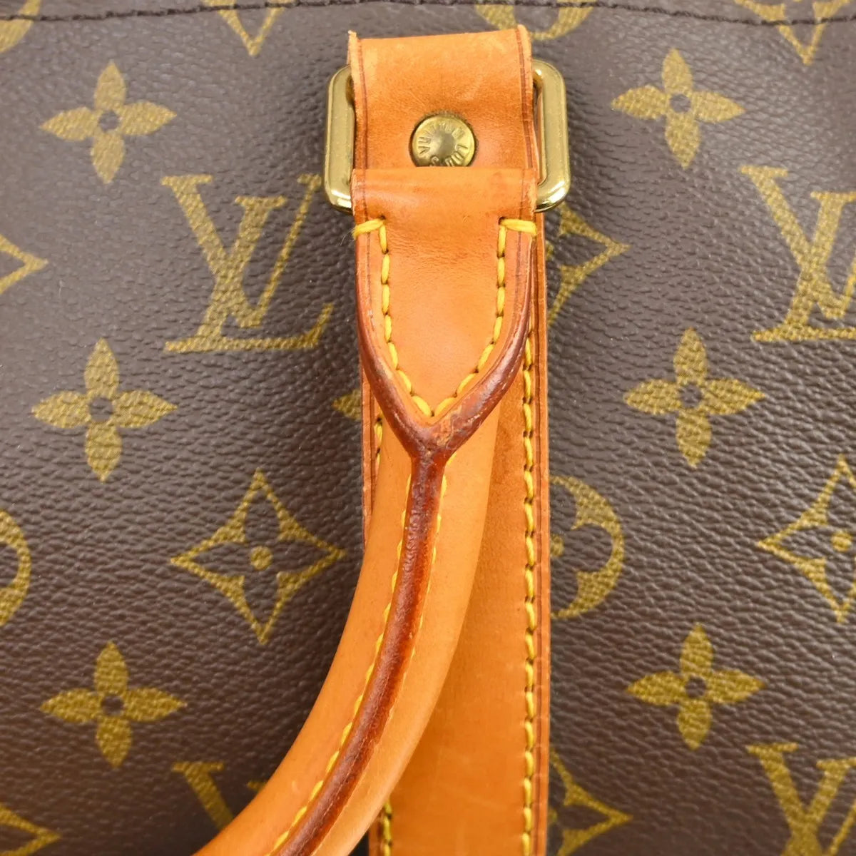 Louis Vuitton Keepall Monogram Canvas Brown Canvas Travel Bag Bag (Pre-Owned)