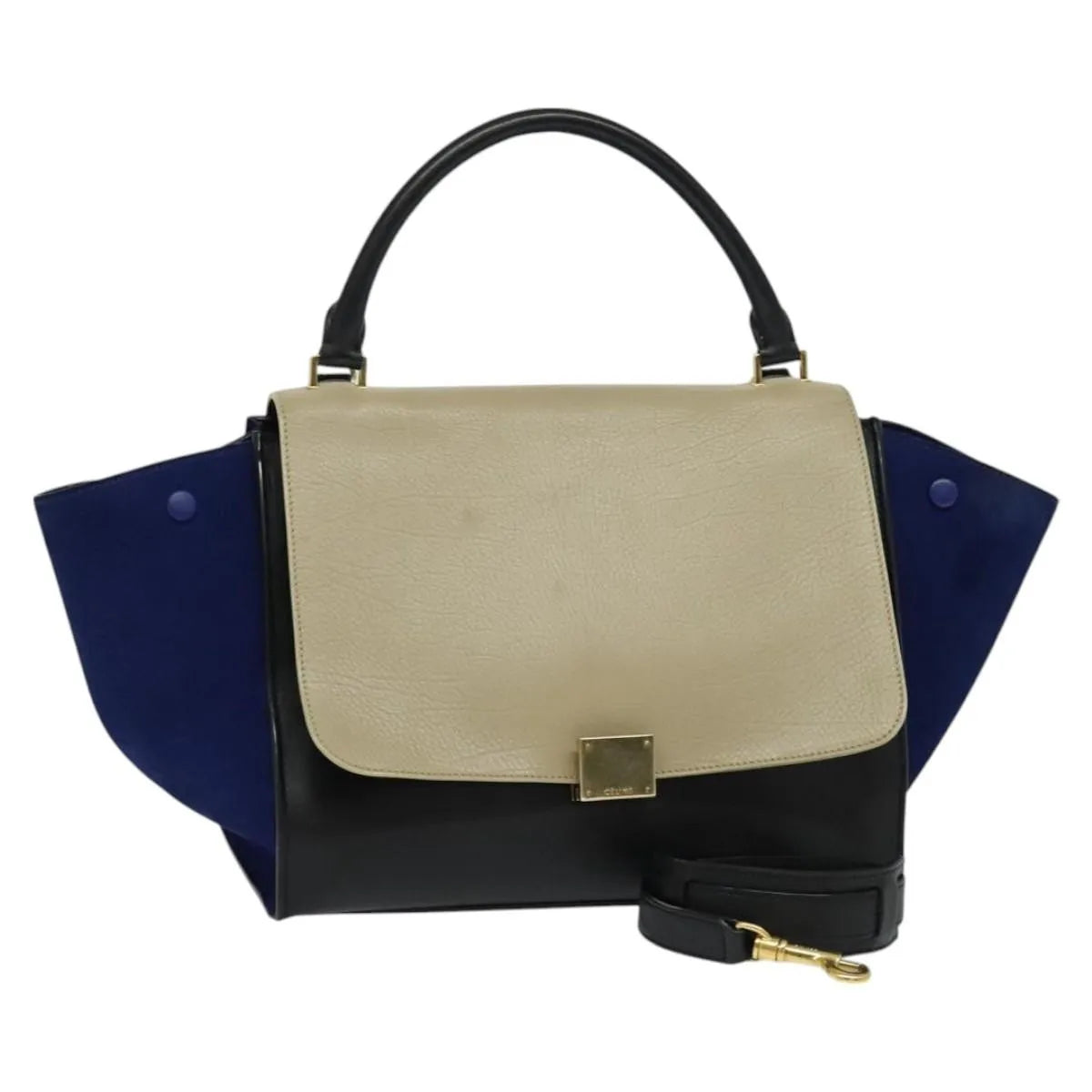 Celine Trapeze Leather Multicolour Leather Handbag (Pre-Owned)