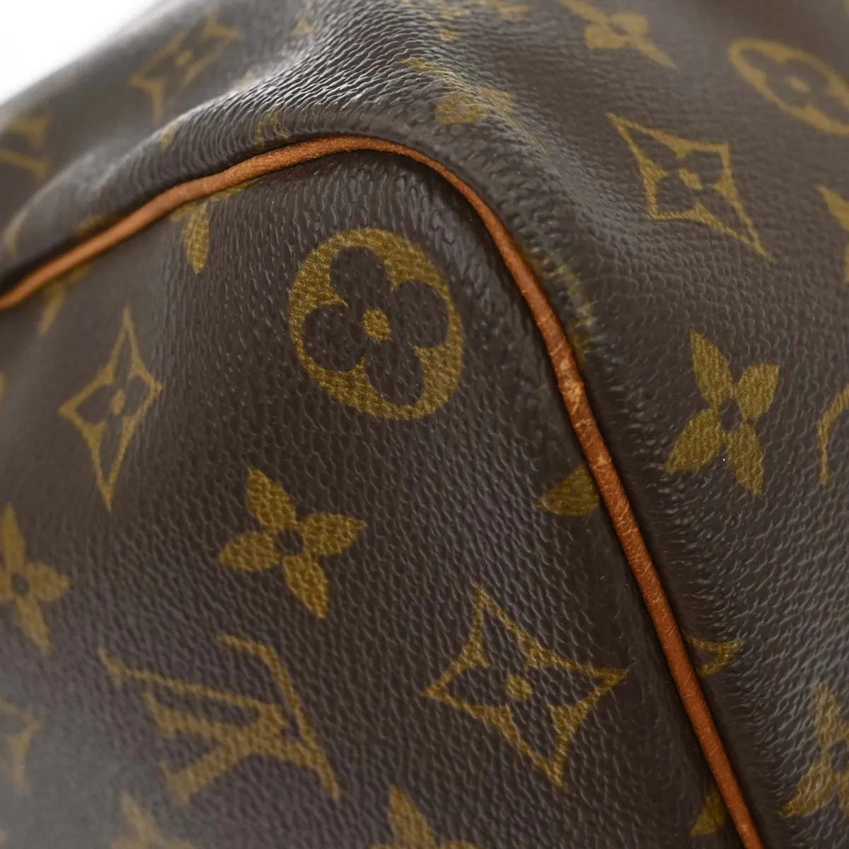 Louis Vuitton Keepall Monogram Canvas Brown Canvas Travel Bag Bag (Pre-Owned)