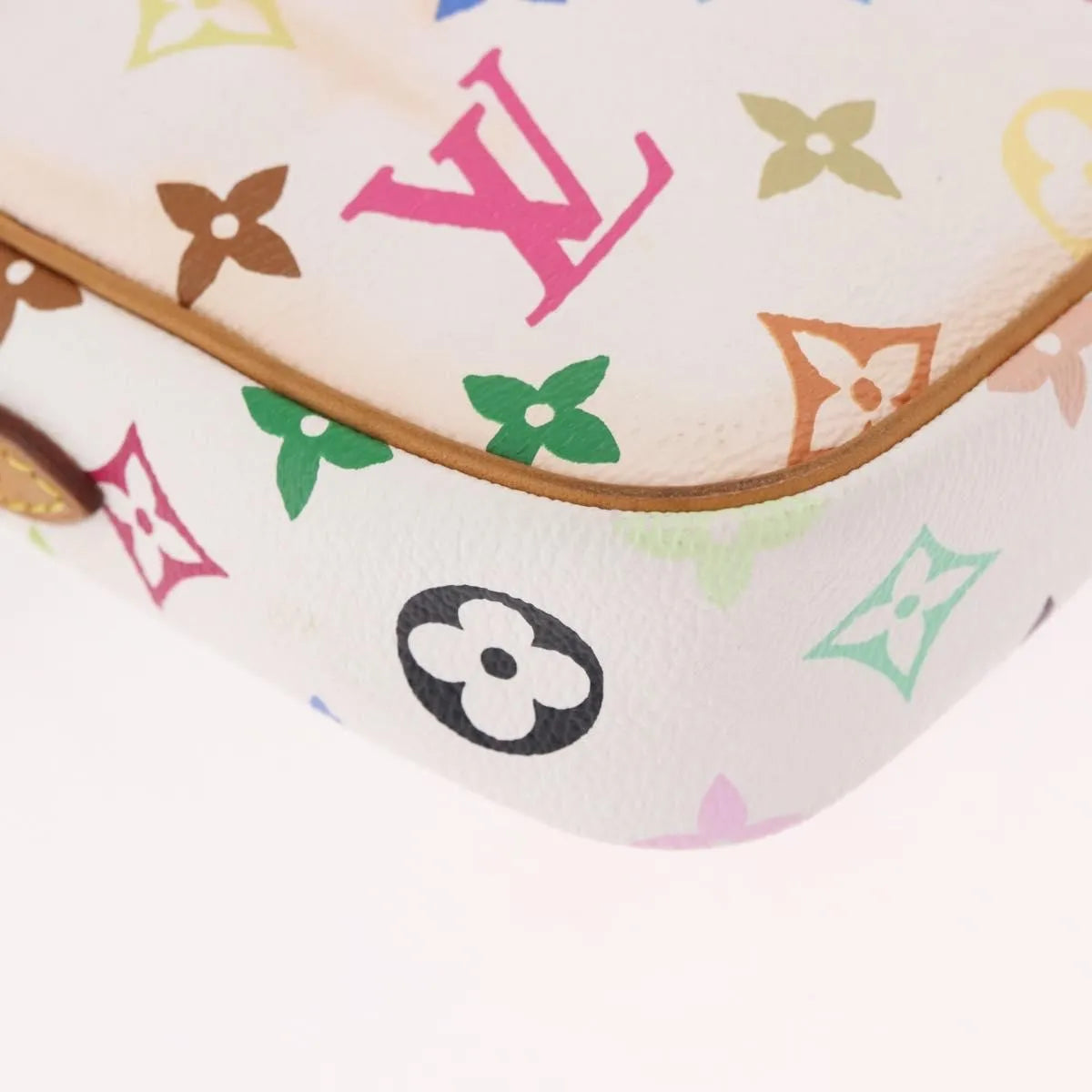 Louis Vuitton Rift Monogram Multicolor White Canvas Shoulder Bag Bag (Pre-Owned)