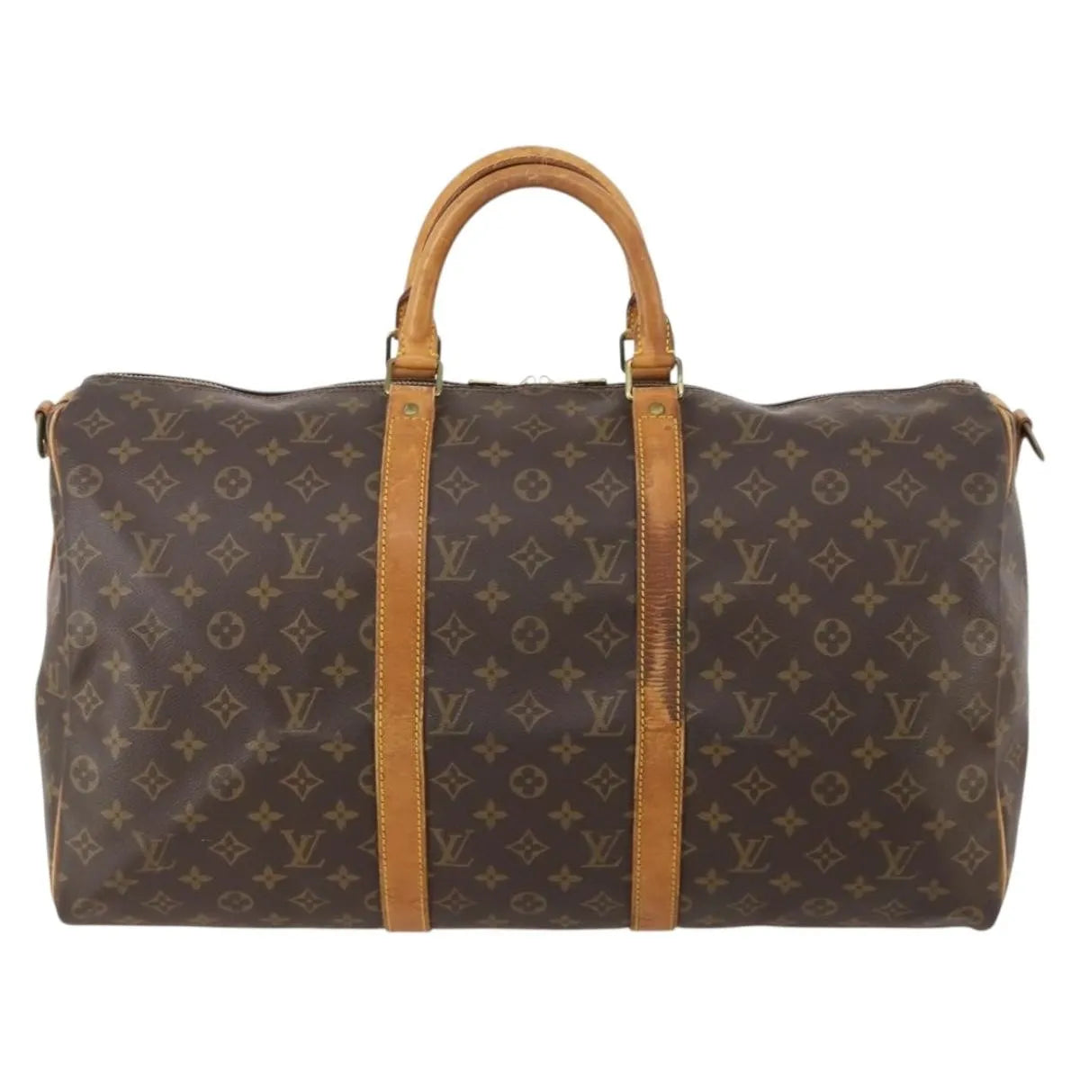 Louis Vuitton Keepall Bandouliere Monogram Canvas Multicolour Canvas Travel Bag Bag (Pre-Owned)