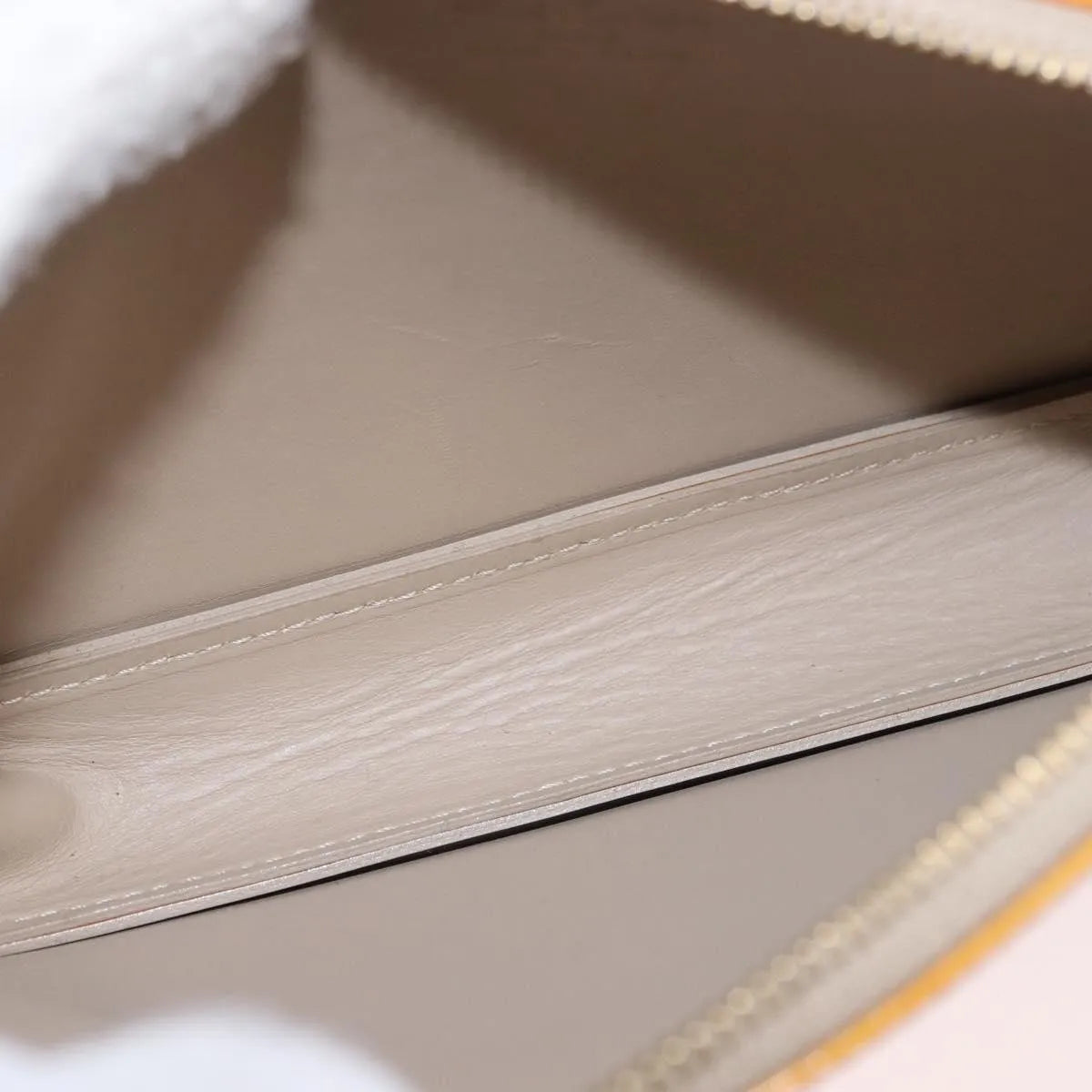 Louis Vuitton Lexington Pochette Monogram Vernis Beige Patent_Leather Clutche & Pouche Bag (Pre-Owned)