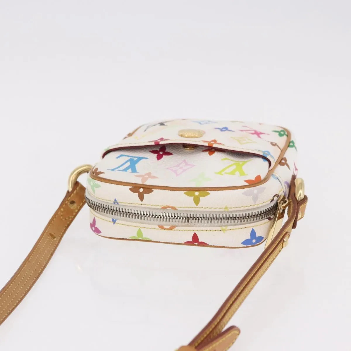 Louis Vuitton Rift Monogram Multicolor White Canvas Shoulder Bag Bag (Pre-Owned)