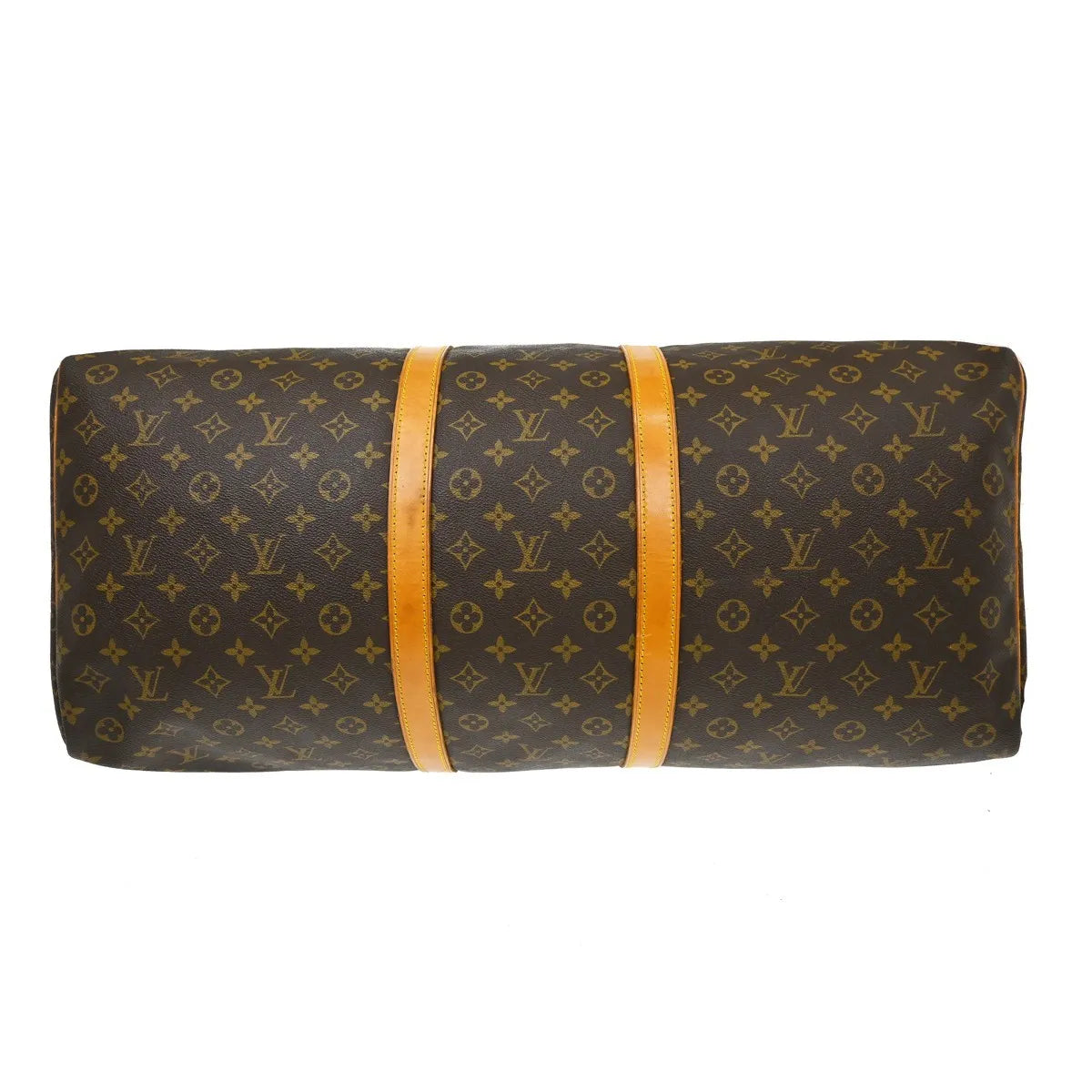 Louis Vuitton Keepall Monogram Canvas Brown Canvas Travel Bag Bag (Pre-Owned)
