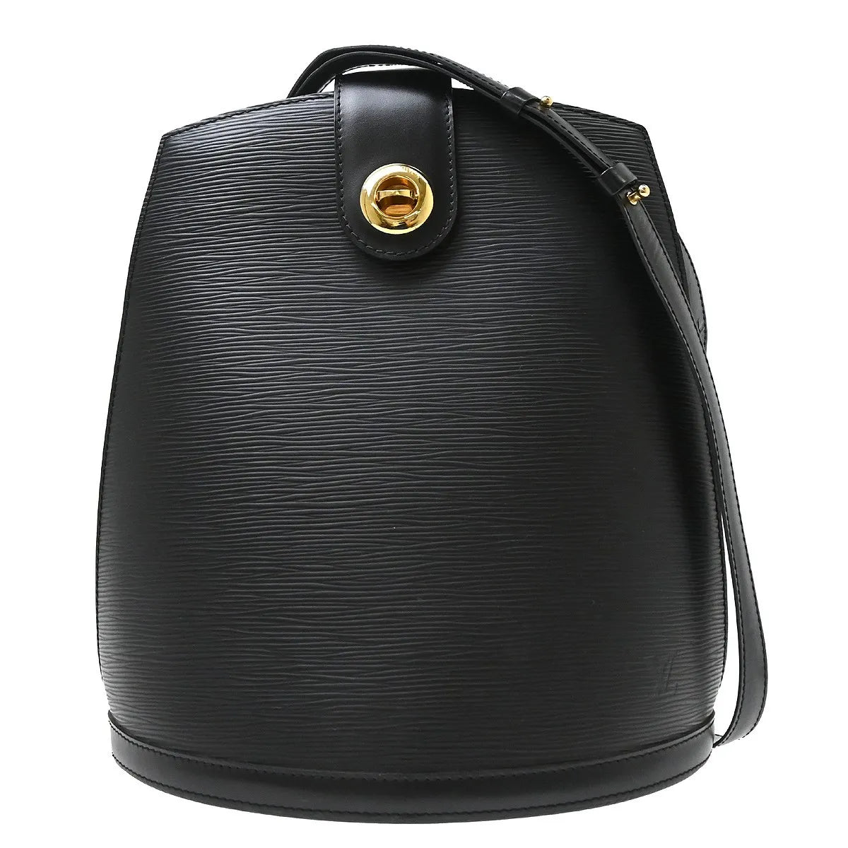 Louis Vuitton Cluny Epi Black Leather Shoulder Bag Bag (Pre-Owned)