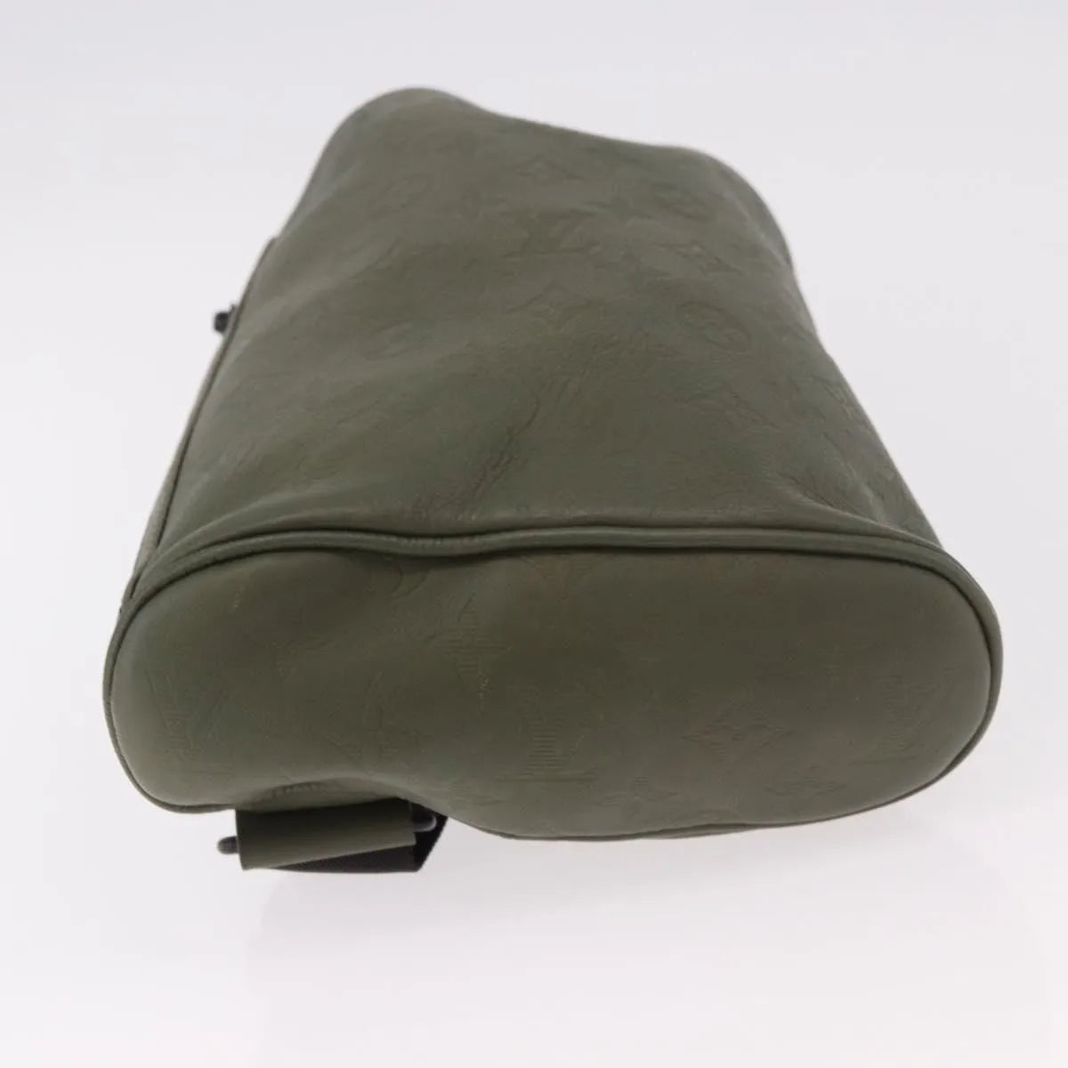 Louis Vuitton Chalk Sling Monogram Shadow Leather Green Canvas Shoulder Bag Bag (Pre-Owned)