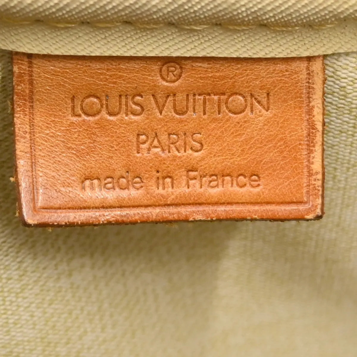 Louis Vuitton Deauville Monogram Canvas Brown Canvas Handbag (Pre-Owned)