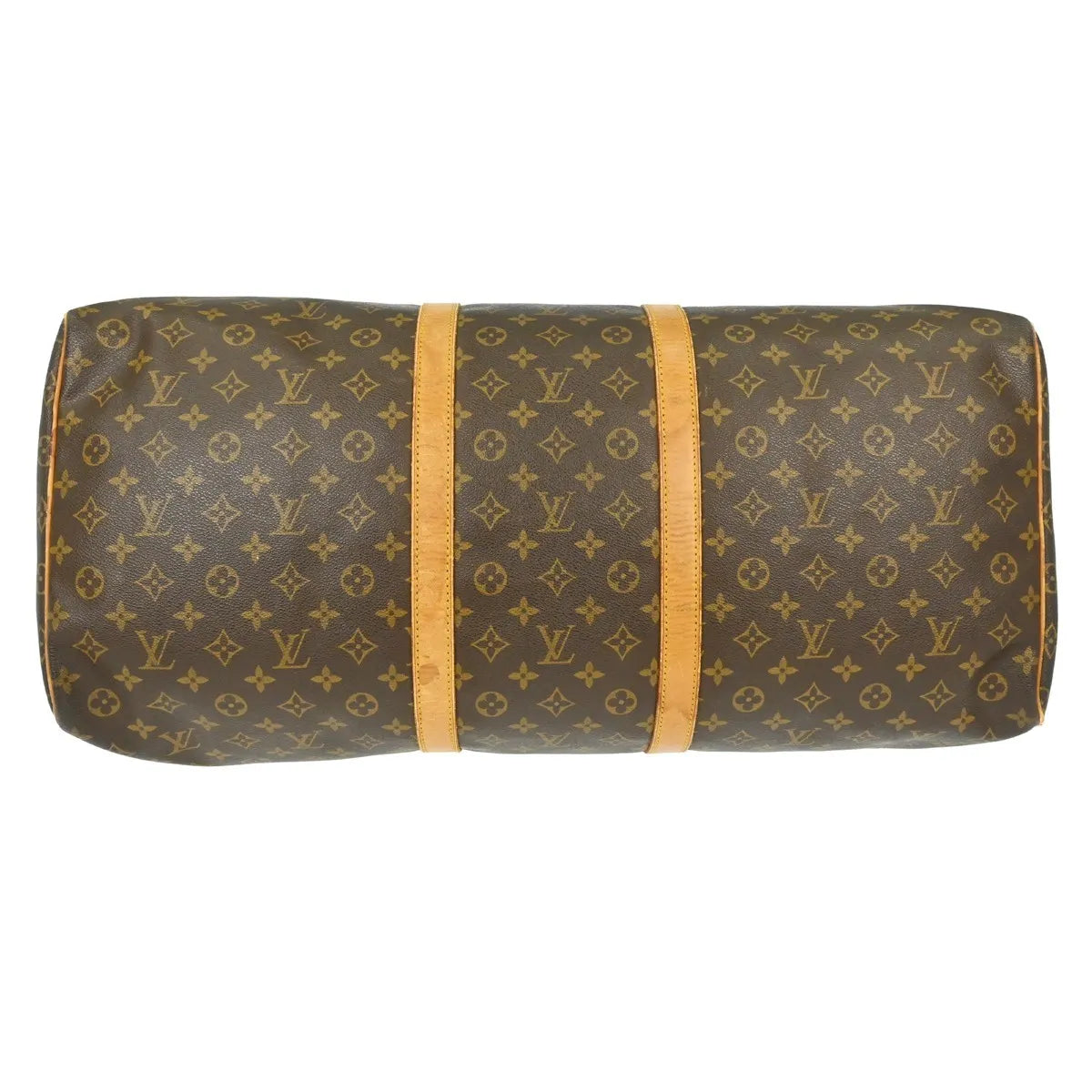 Louis Vuitton Keepall Monogram Canvas Brown Canvas Travel Bag Bag (Pre-Owned)