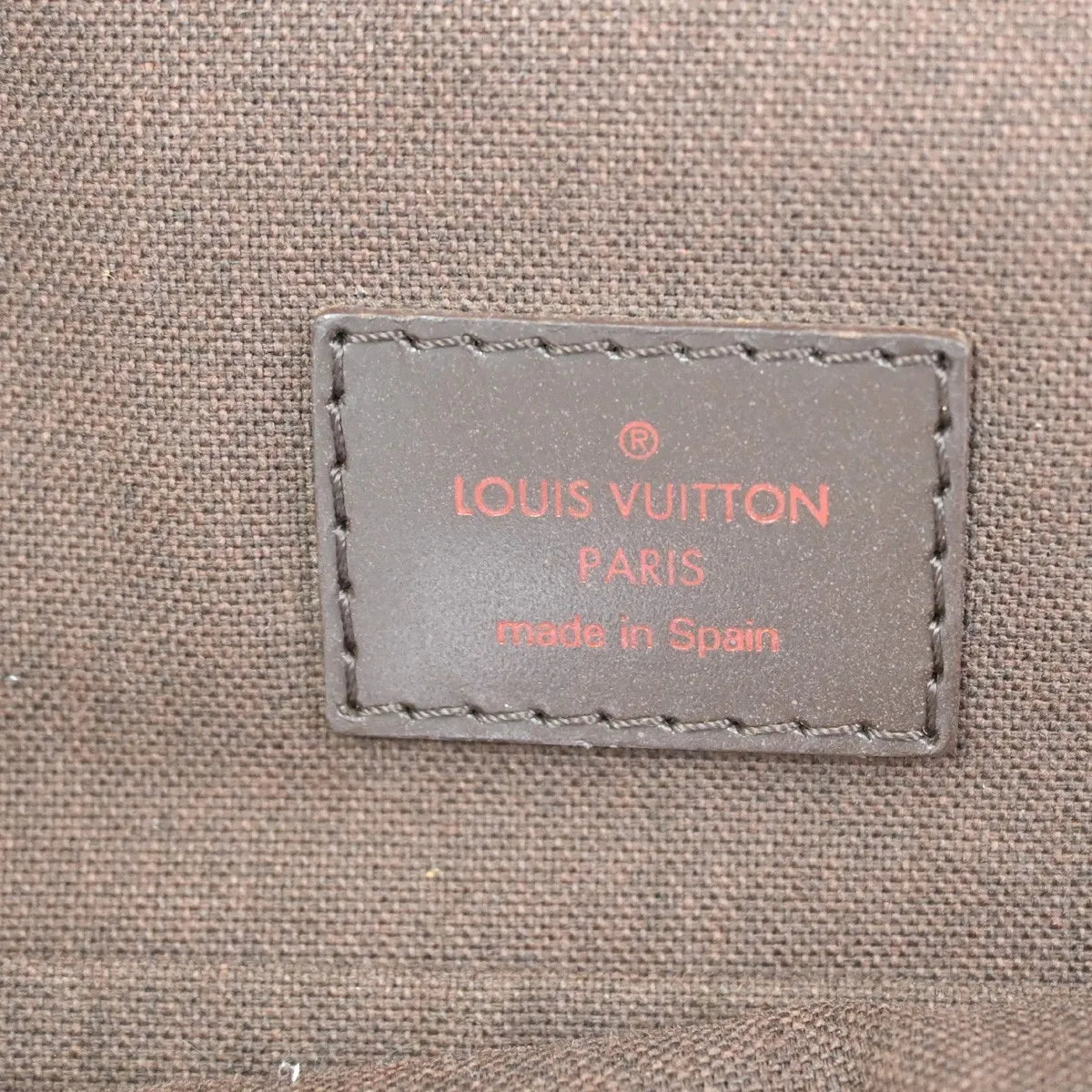 Louis Vuitton Brooklyn Damier Brown Canvas Shoulder Bag Bag (Pre-Owned)