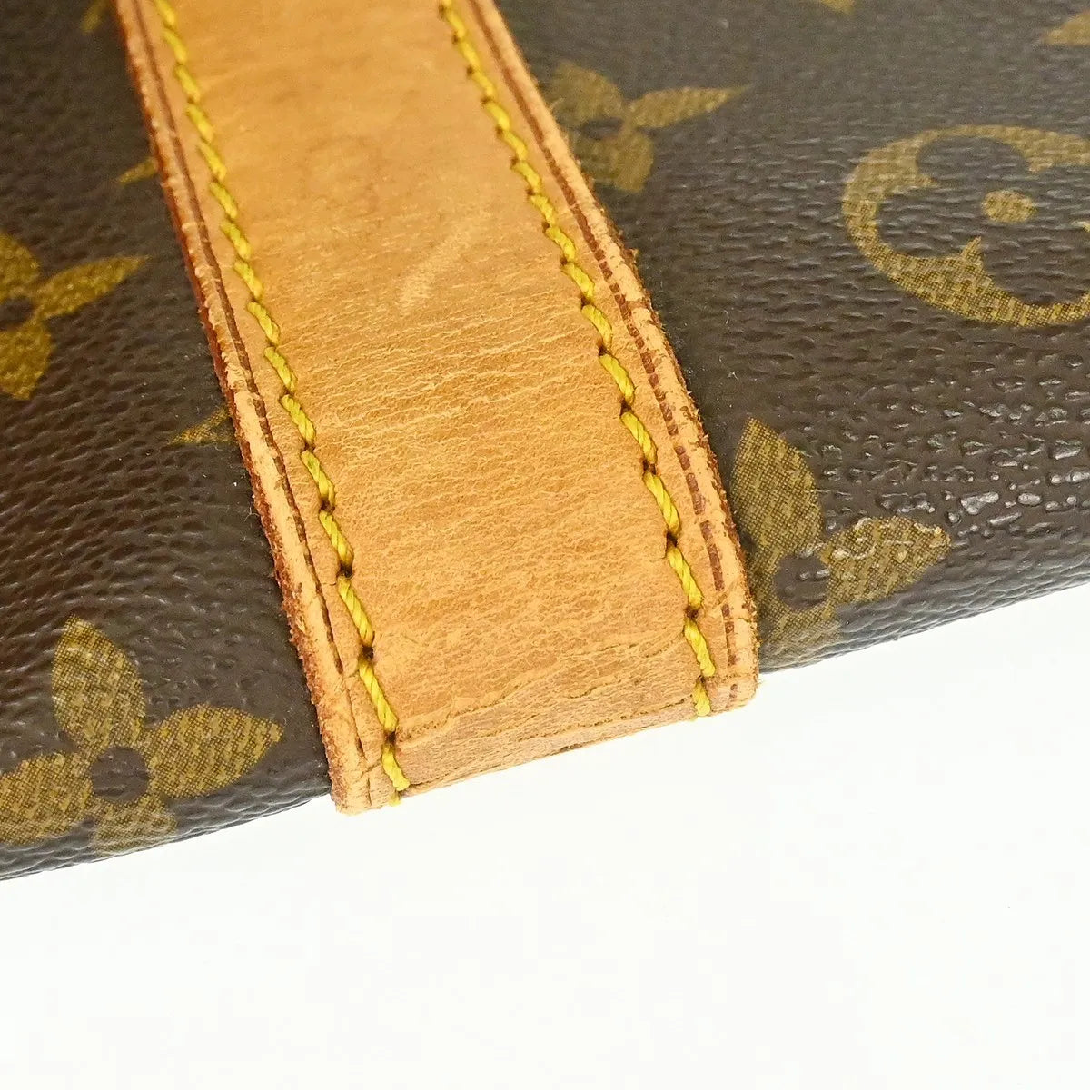 Louis Vuitton Keepall Monogram Canvas Brown Canvas Travel Bag Bag (Pre-Owned)