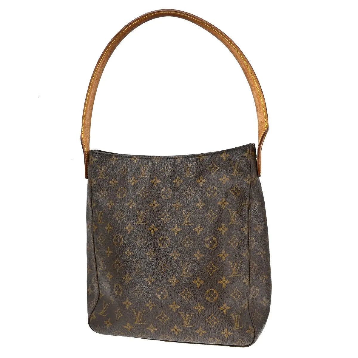 Louis Vuitton Monogram Looping Monogram Canvas Brown Canvas Shoulder Bag Bag (Pre-Owned)