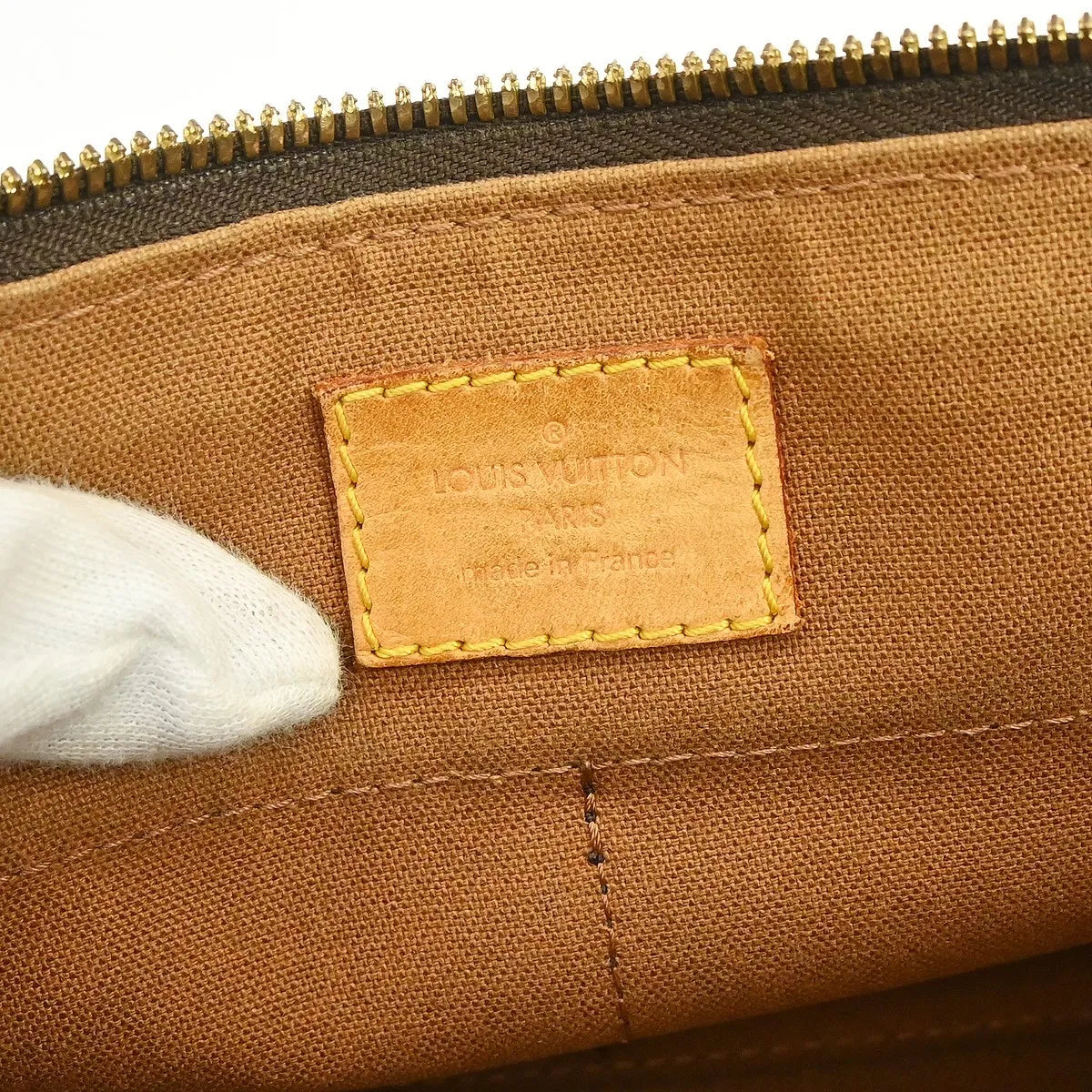 Louis Vuitton Popincourt Monogram Canvas Brown Canvas Shoulder Bag Bag (Pre-Owned)