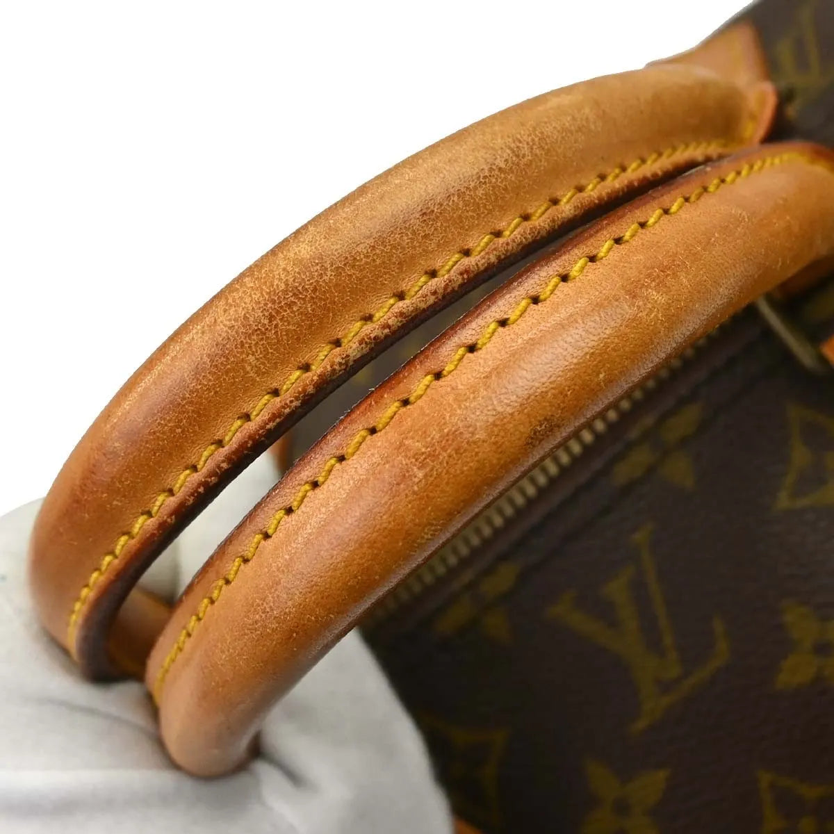 Louis Vuitton Speedy Handbag Monogram Canvas Brown Canvas Handbag (Pre-Owned)