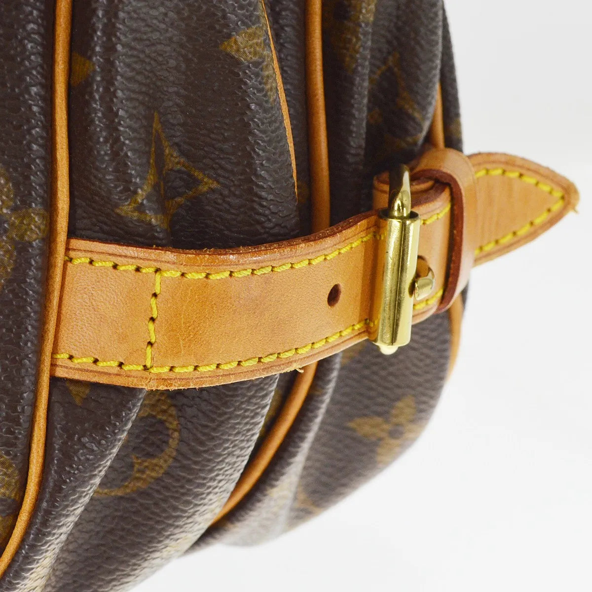 Louis Vuitton Saumur Monogram Canvas Brown Canvas Shoulder Bag Bag (Pre-Owned)
