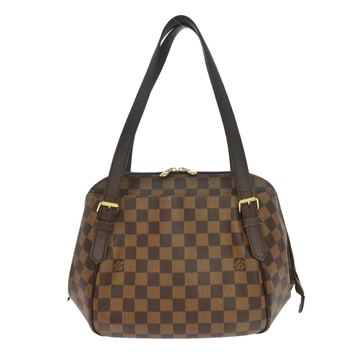 Louis Vuitton Belem Damier Brown Canvas Shoulder Bag Bag (Pre-Owned)