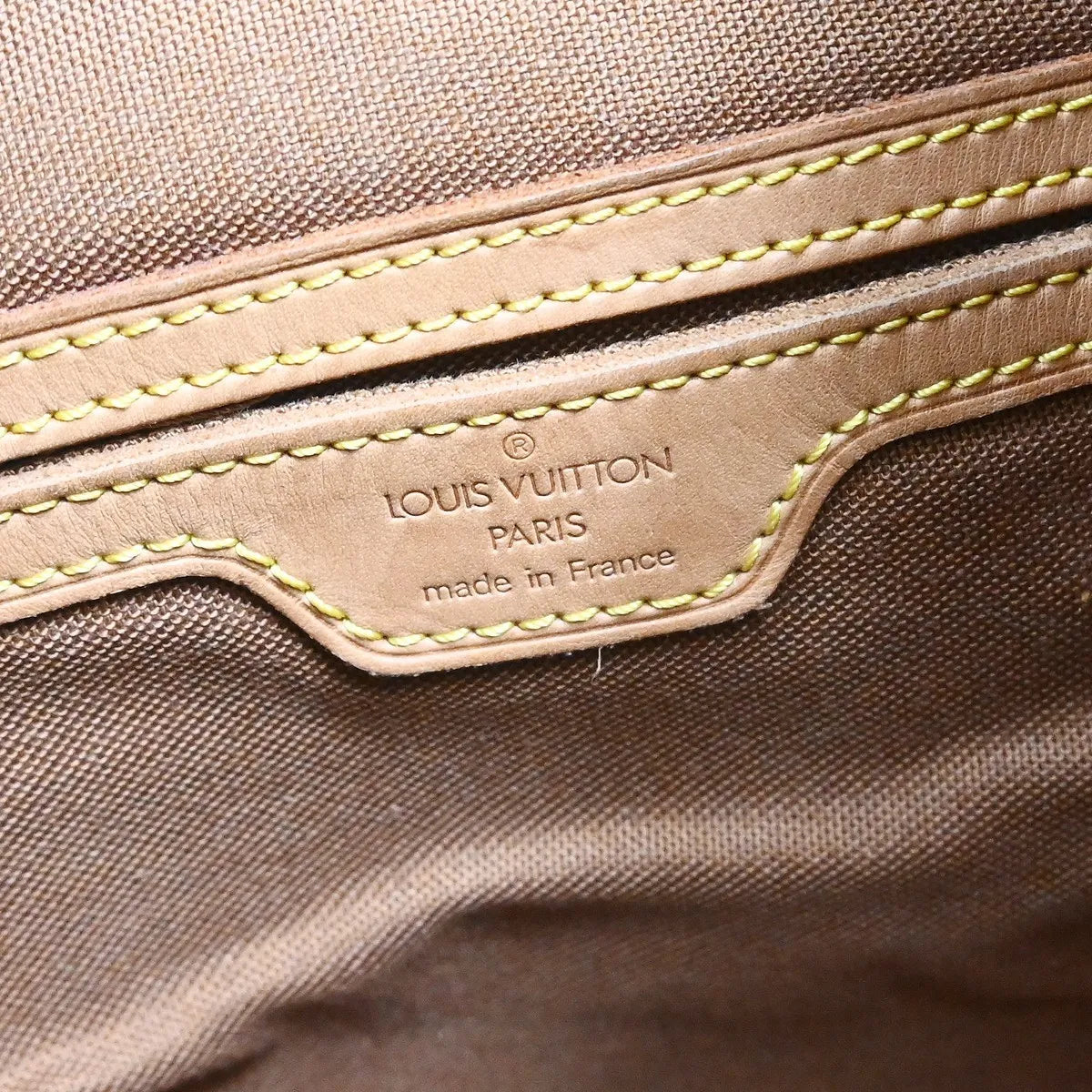 Louis Vuitton Vintage Montsouris Monogram Canvas Brown Canvas Backpack Bag (Pre-Owned)