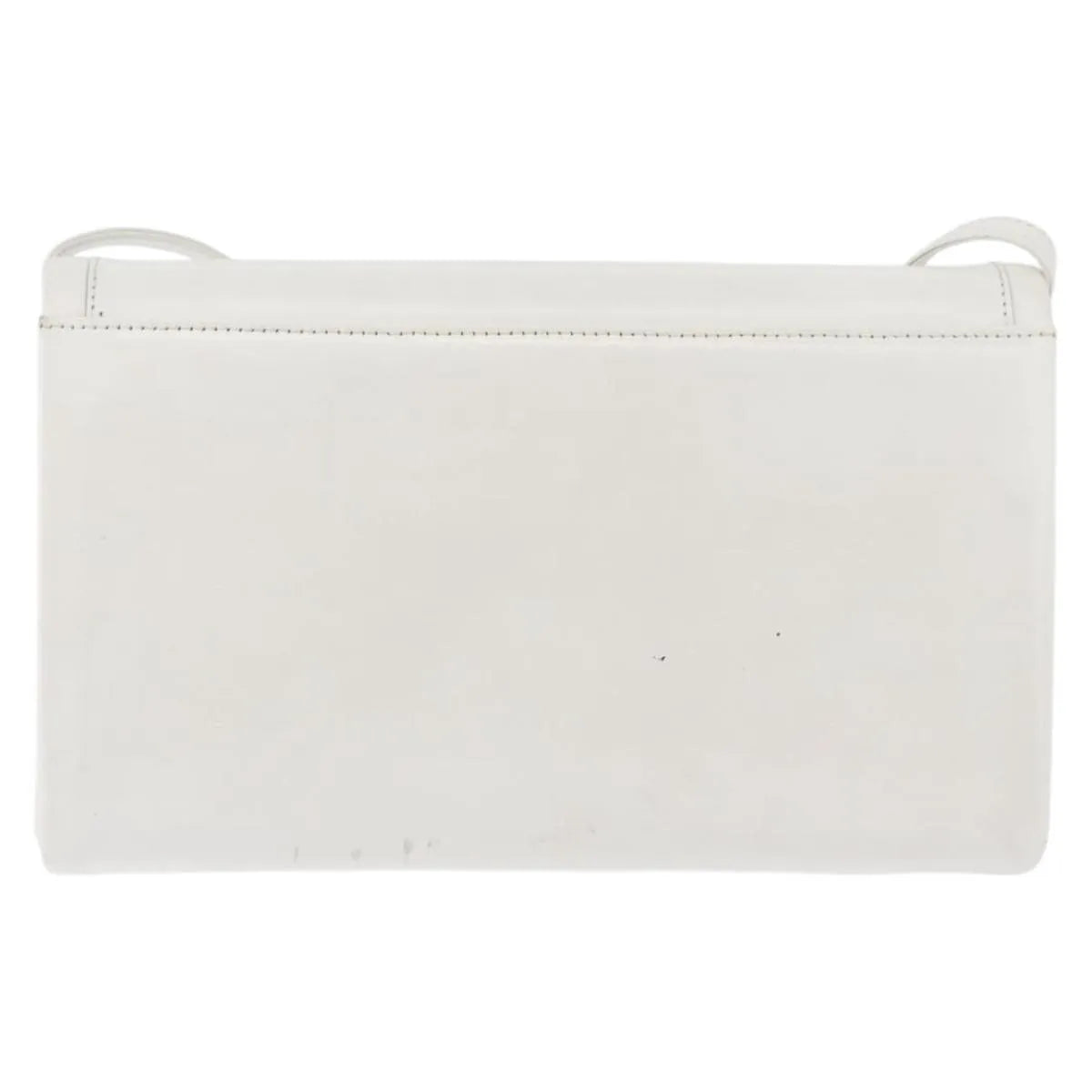 Givenchy Vintage 4G Leather White_Gold Leather Shoulder Bag Bag (Pre-Owned)