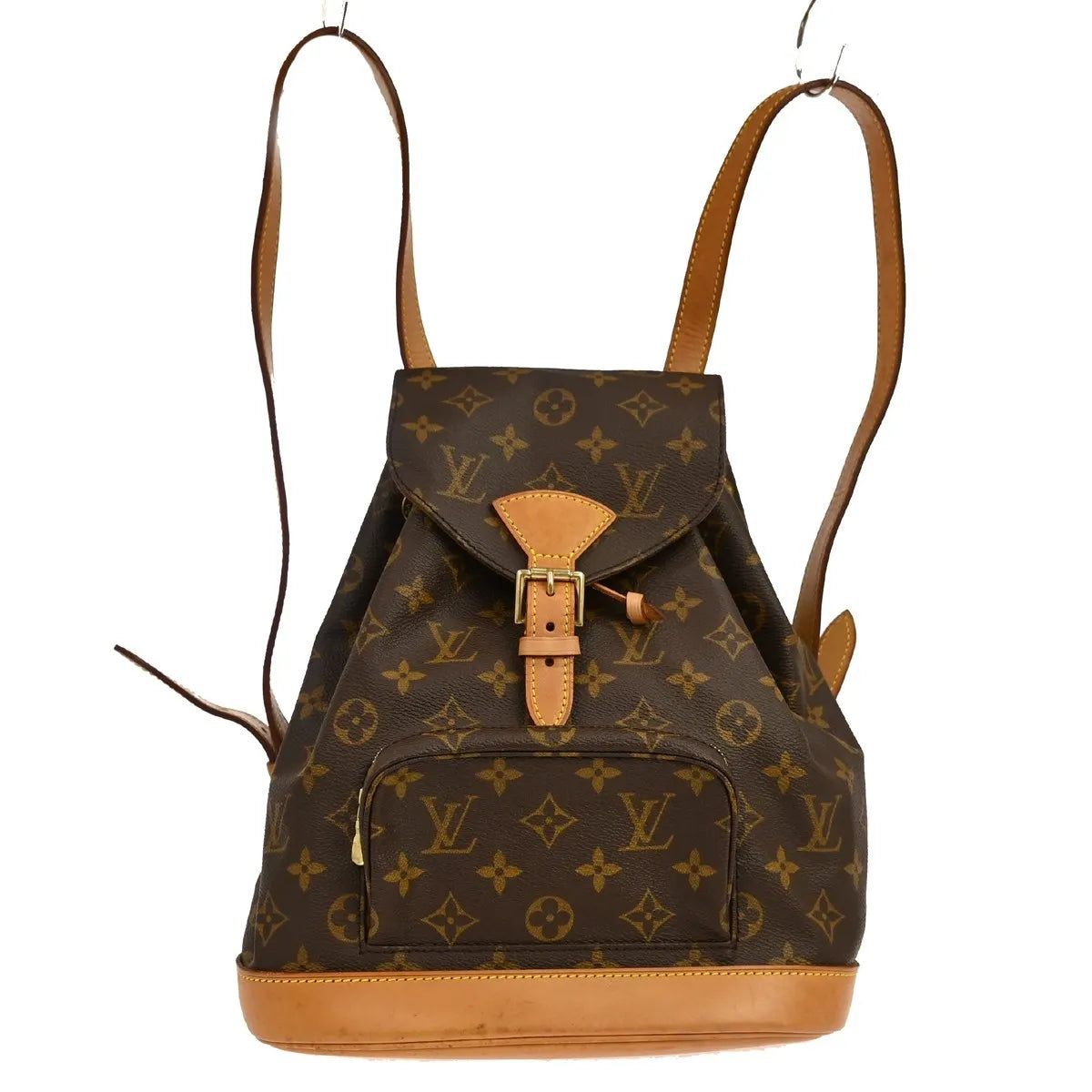 Louis Vuitton Montsouris Monogram Brown Canvas Backpack Bag (Pre-Owned)