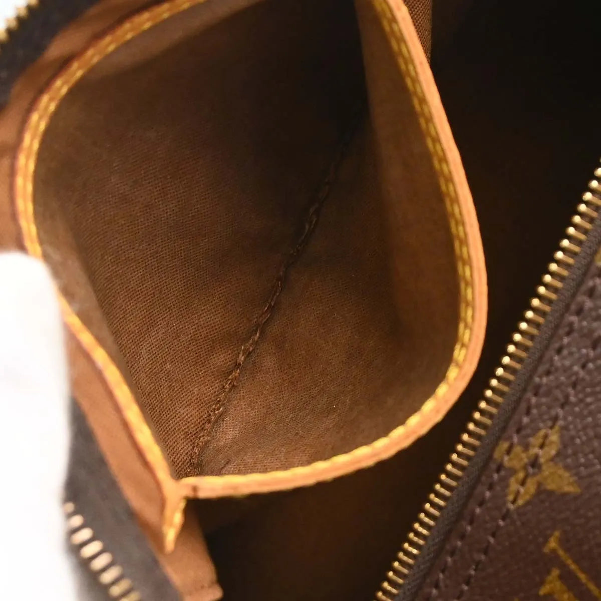 Louis Vuitton Speedy Monogram Brown Canvas Handbag (Pre-Owned)