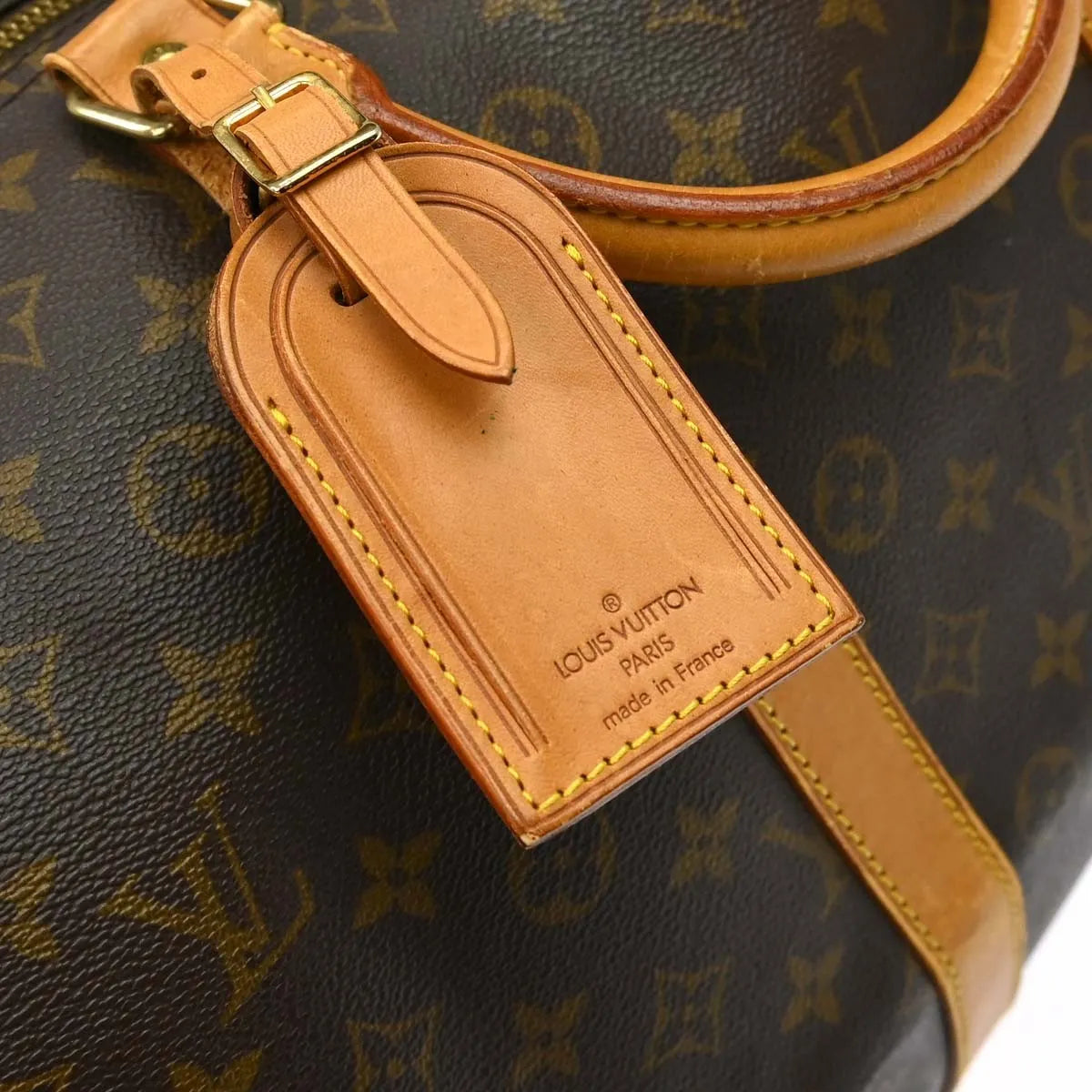 Louis Vuitton Keepall Monogram Canvas Brown Canvas Travel Bag Bag (Pre-Owned)