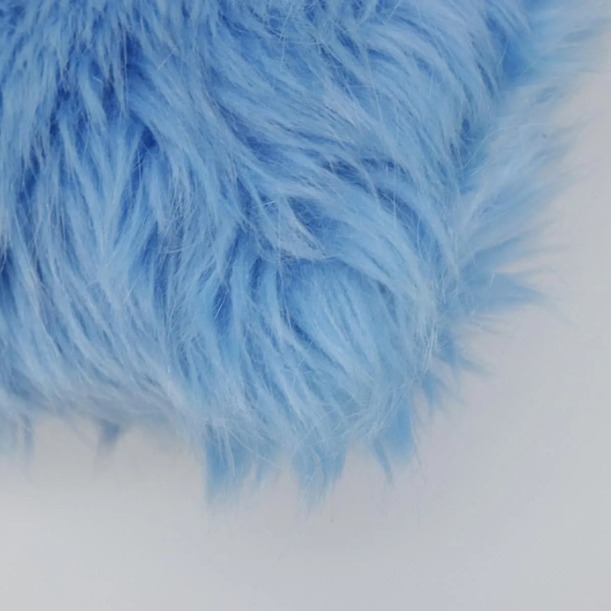 Prada Clutch Faux Fur Blue Fur Clutche & Pouche Bag (Pre-Owned)