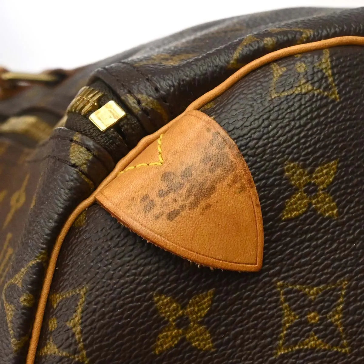 Louis Vuitton Keepall Monogram Canvas Brown Canvas Travel Bag Bag (Pre-Owned)