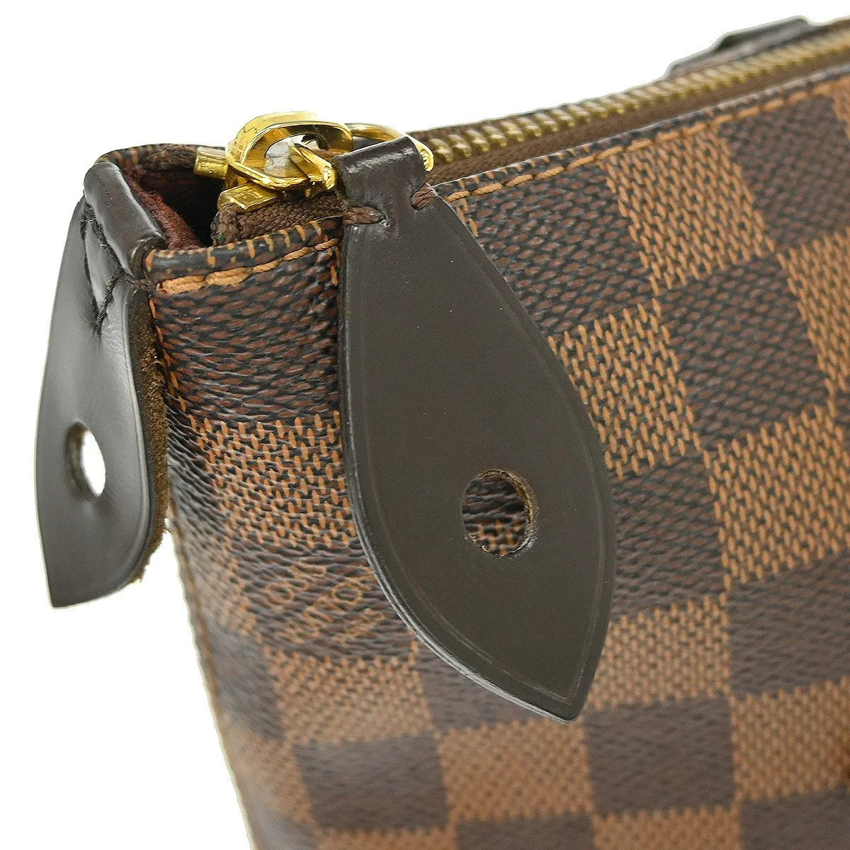 Louis Vuitton Iena Tote Damier Brown Canvas Tote Bag Bag (Pre-Owned)