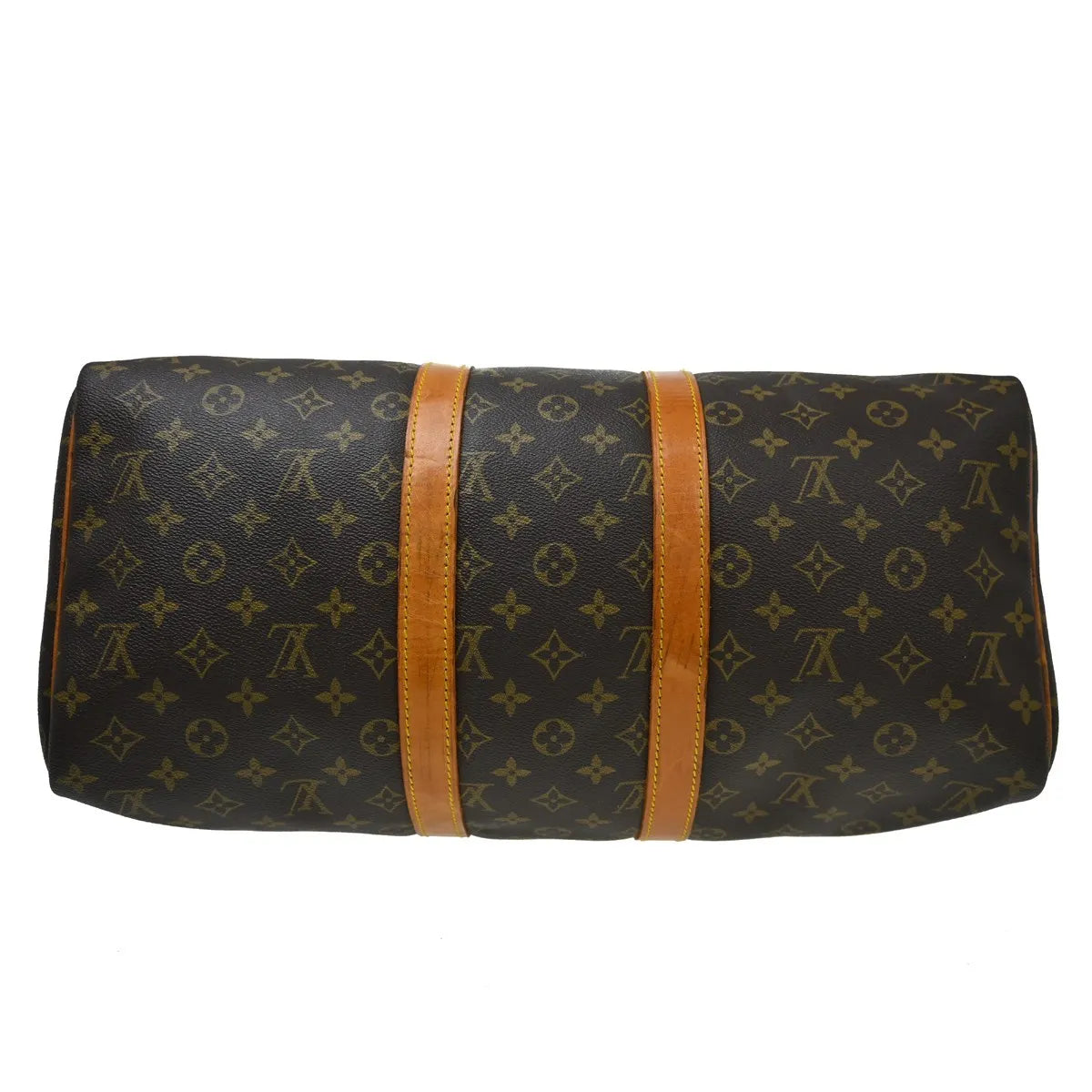 Louis Vuitton Keepall Monogram Canvas Brown Canvas Travel Bag Bag (Pre-Owned)