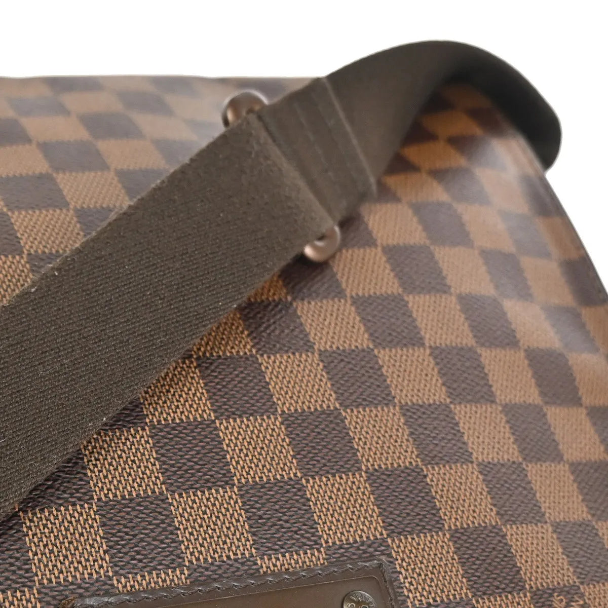 Louis Vuitton Brooklyn Damier Brown Canvas Shoulder Bag Bag (Pre-Owned)