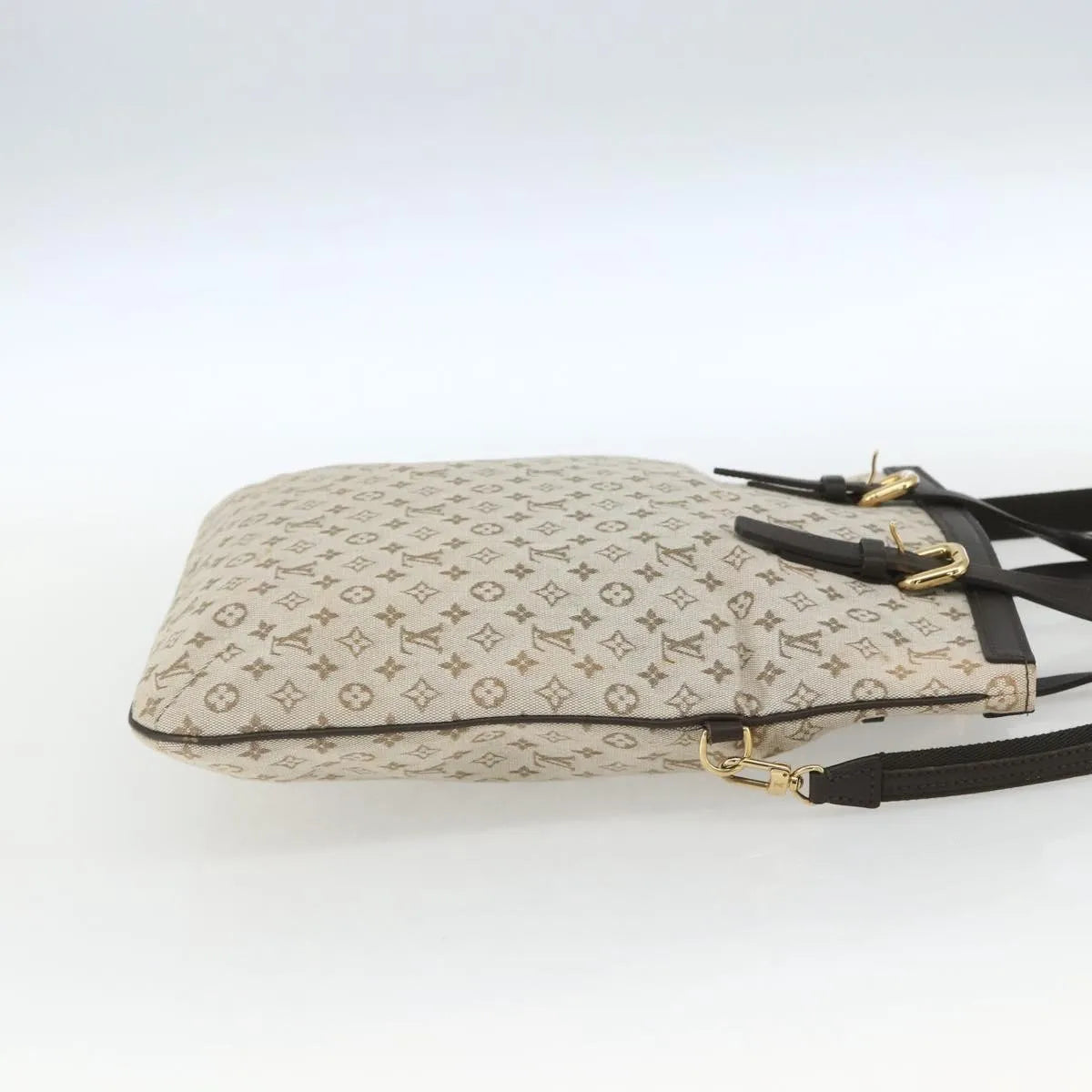 Louis Vuitton Francoise Mini Lin Khaki Canvas Tote Bag Bag (Pre-Owned)