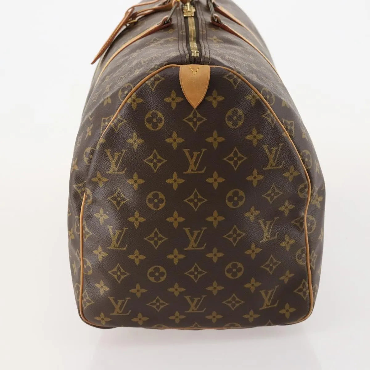 Louis Vuitton Keepall Monogram Canvas Brown Canvas Travel Bag Bag (Pre-Owned)