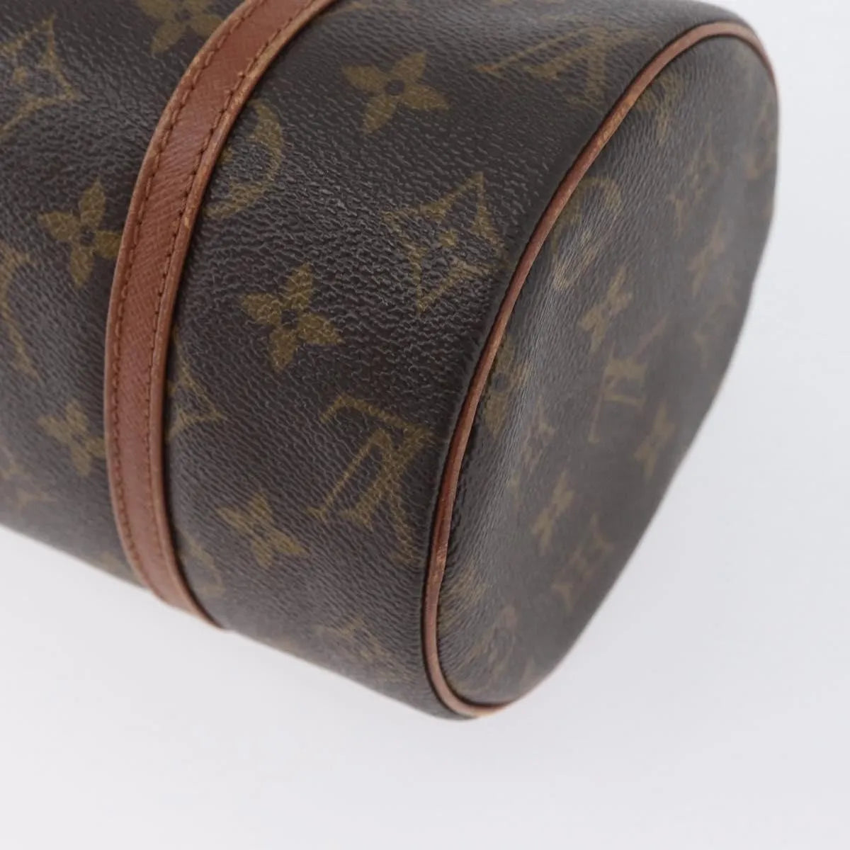 Louis Vuitton Papillon Monogram Canvas Brown Canvas Handbag (Pre-Owned)
