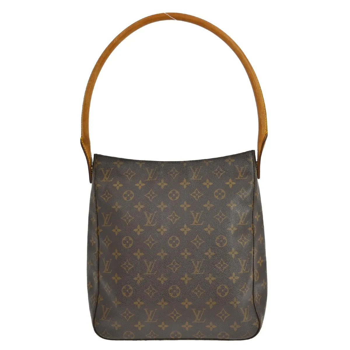 Louis Vuitton Monogram Looping Handbag Monogram Canvas Brown Canvas Shoulder Bag Bag (Pre-Owned)