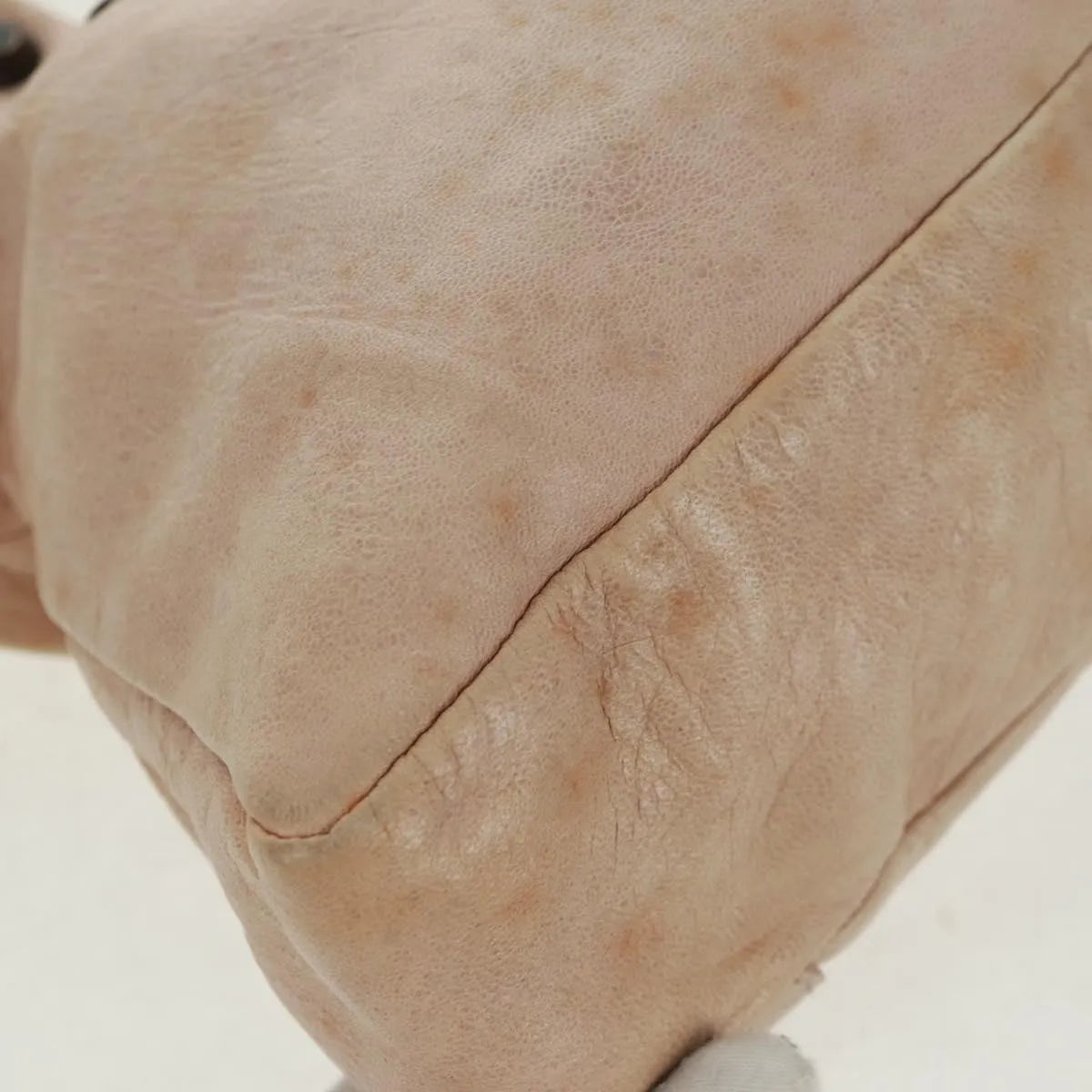 Balenciaga First Classic Studs Leather Pink Leather Handbag (Pre-Owned)