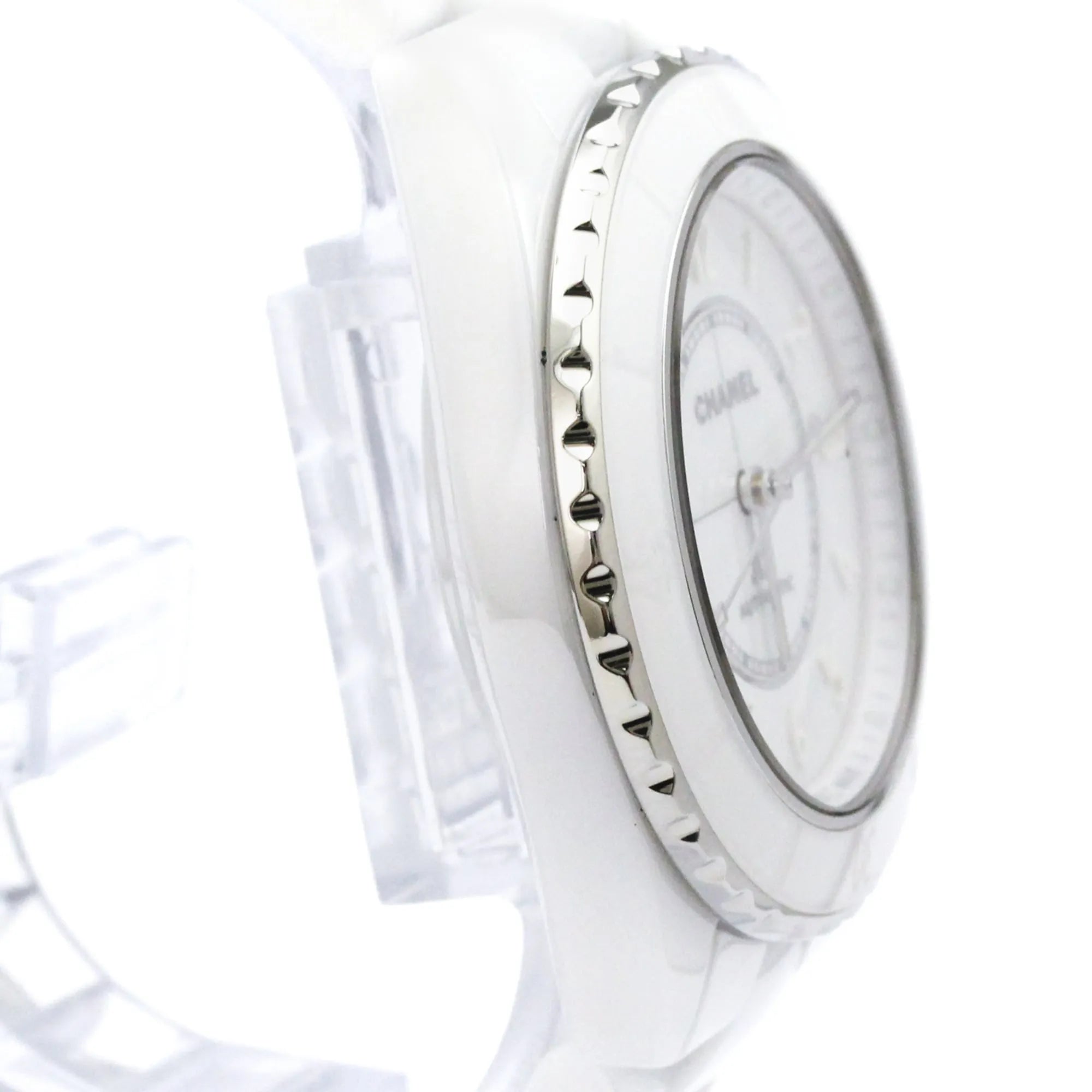 Chanel J12 Automatic Ceramic And Stainless Steel Watch (Pre-Owned)