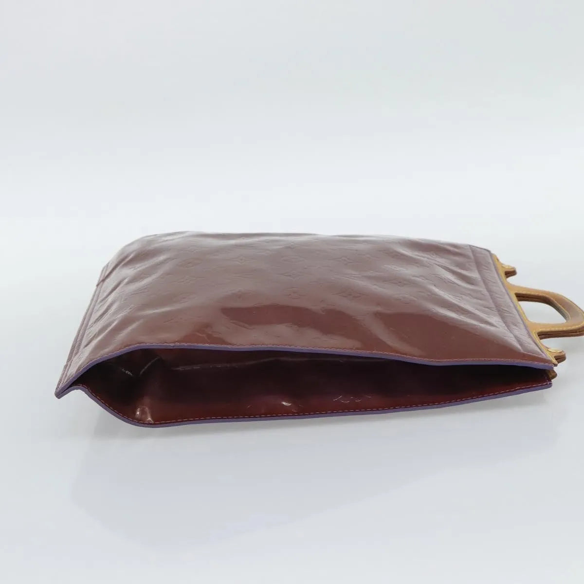 Louis Vuitton Stanton Monogram Vernis Purple Patent_Leather Tote Bag Bag (Pre-Owned)