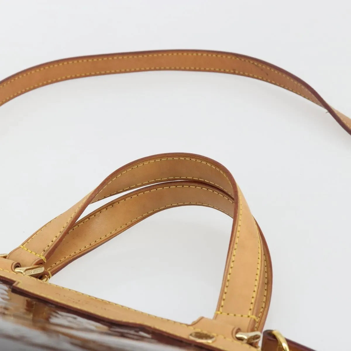 Louis Vuitton Blair Monogram Vernis Purple Patent_Leather Handbag (Pre-Owned)