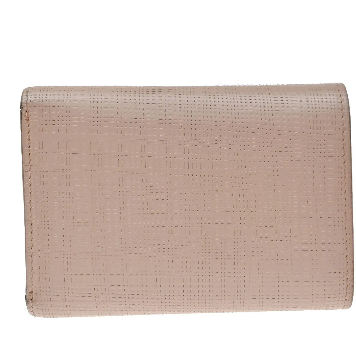 Loewe Anagram Trifold Flap Leather Pink Leather Wallets Accessory (Pre-Owned)