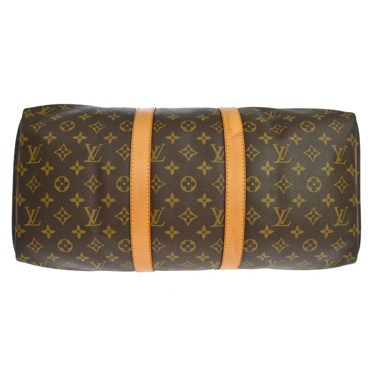 Louis Vuitton Keepall Monogram Canvas Brown Canvas Travel Bag Bag (Pre-Owned)