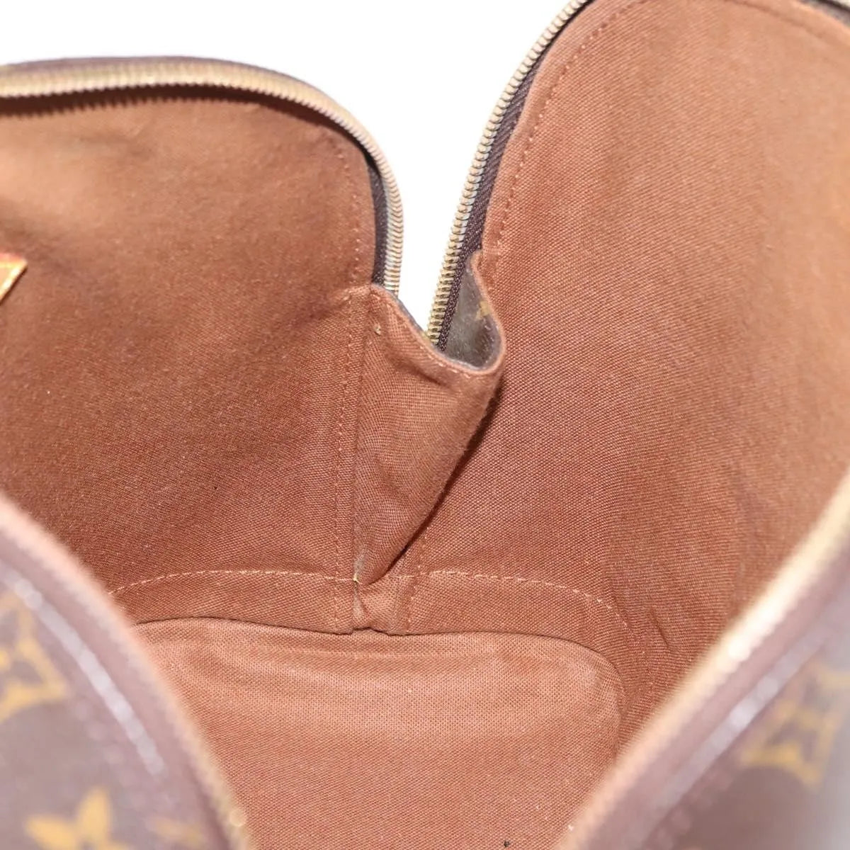 Louis Vuitton Alma Monogram Canvas Brown Canvas Handbag (Pre-Owned)