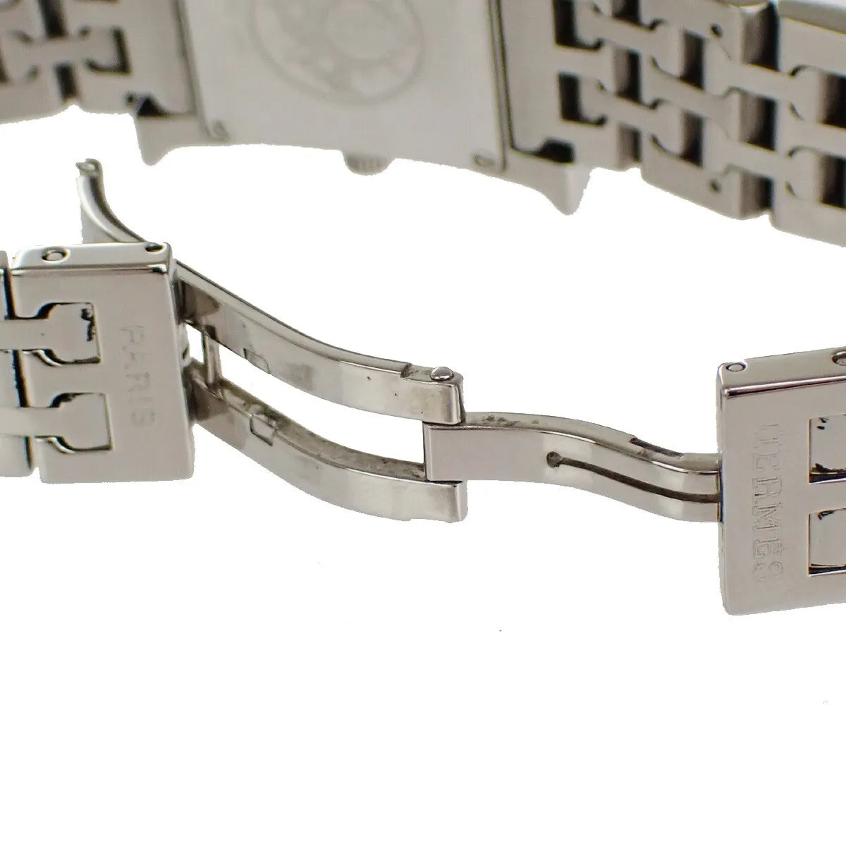 Hermes Heure H Quartz Stainless Steel Watch (Pre-Owned)