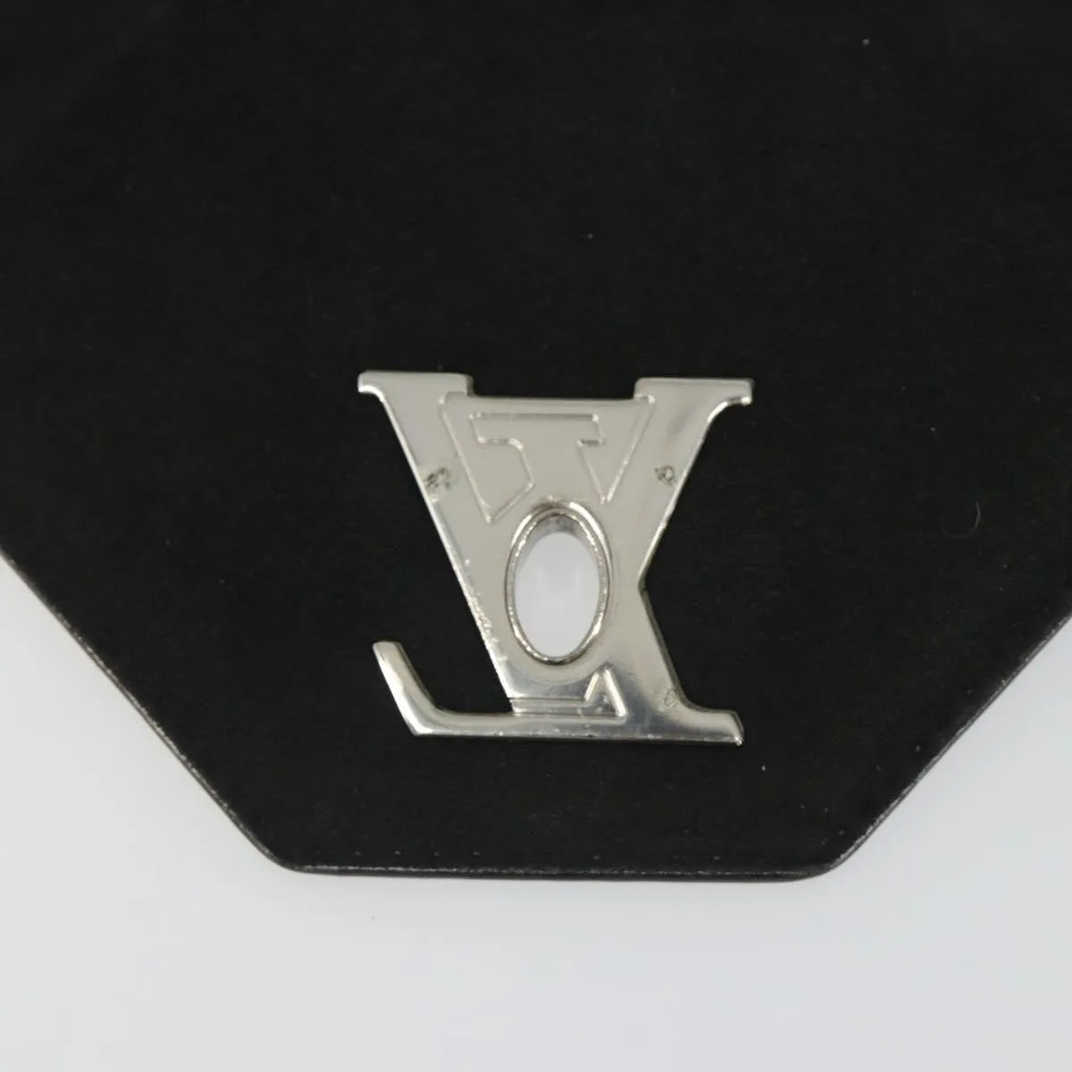 Louis Vuitton Love Note Chain Clutch Leather Silver Leather Shoulder Bag Bag (Pre-Owned)