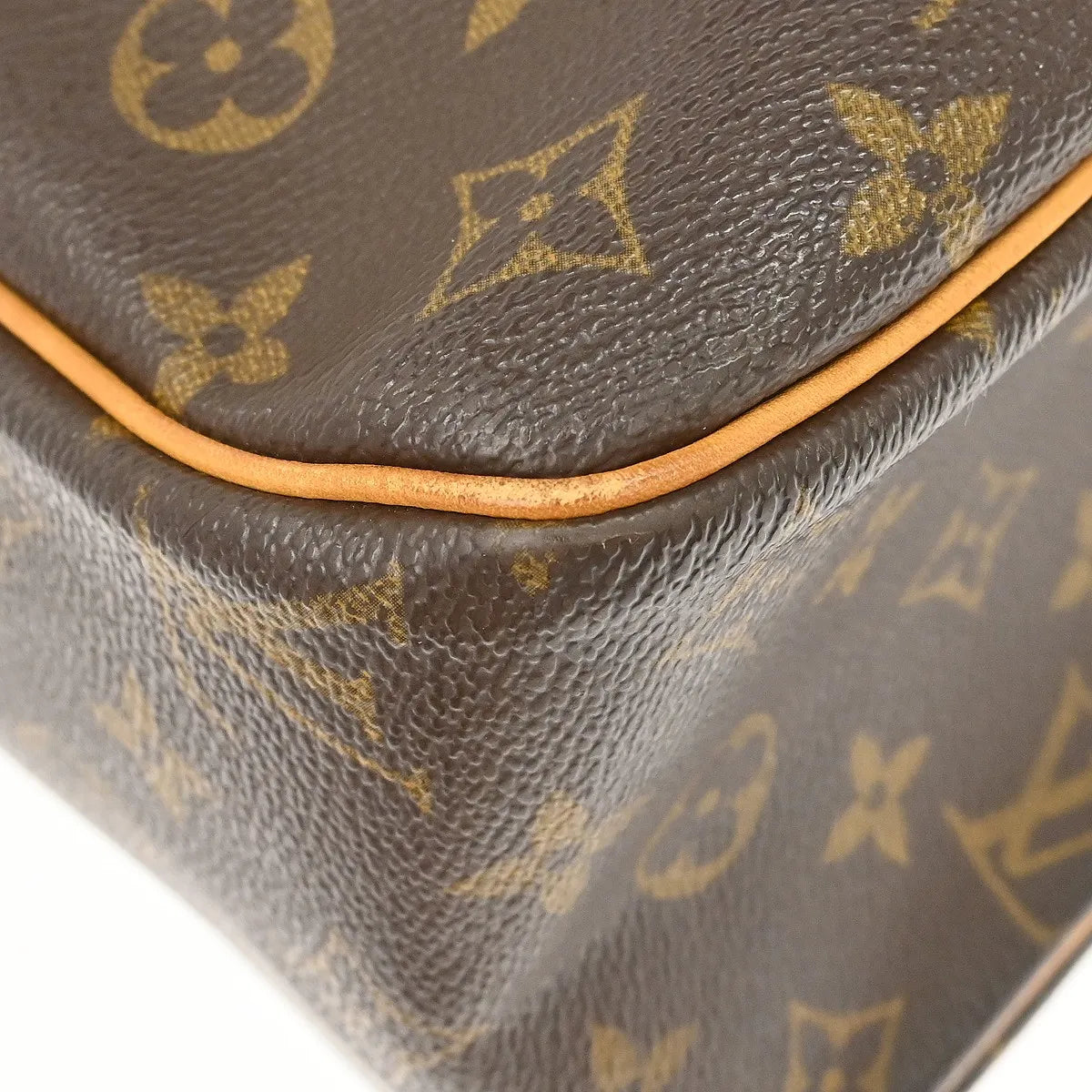 Louis Vuitton Cite Monogram Canvas Brown Canvas Shoulder Bag Bag (Pre-Owned)